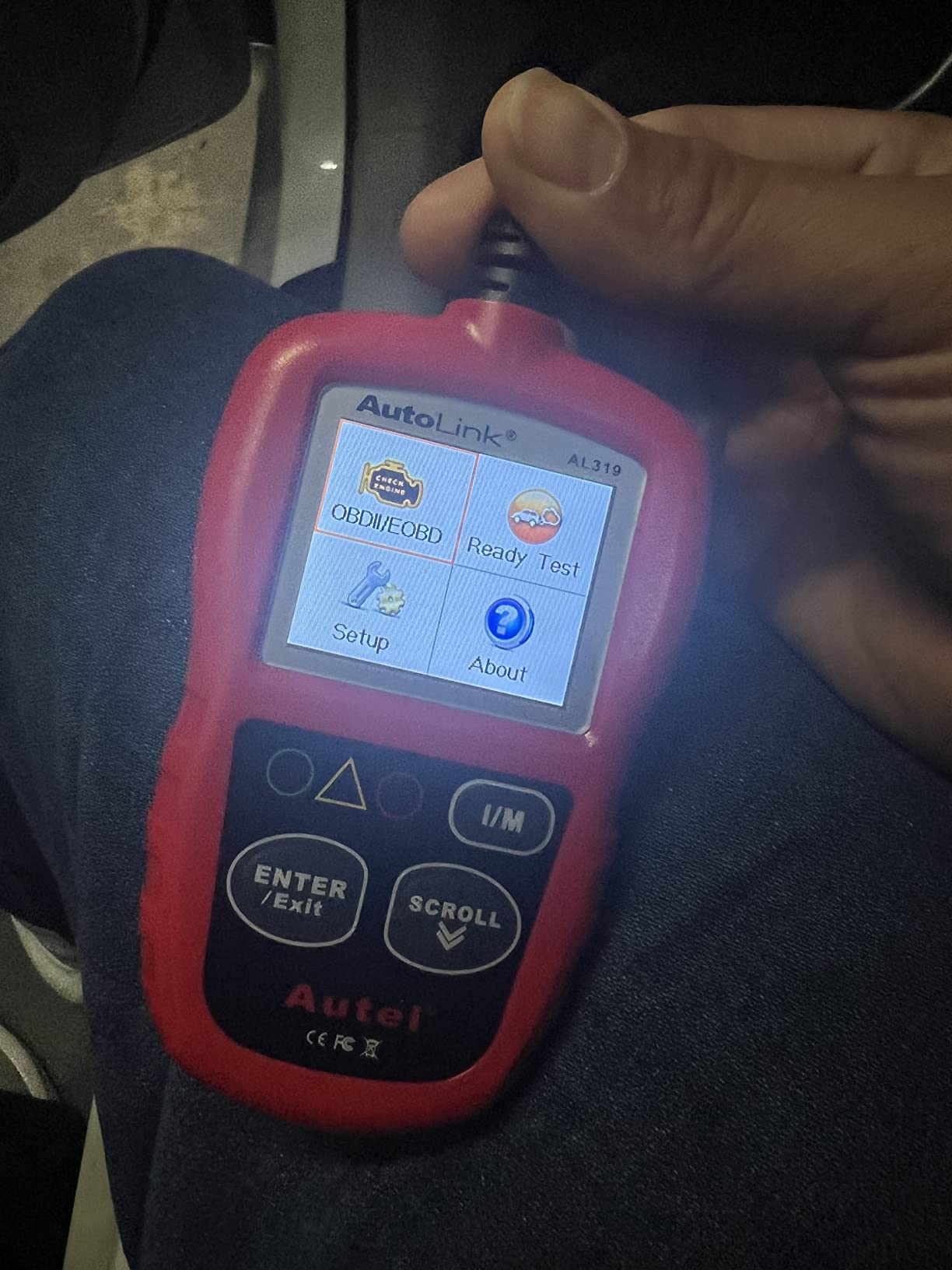 Autel AL319 Professional OBD2 Scanner, Enhanced Check Engine Code Reader customer photo 1