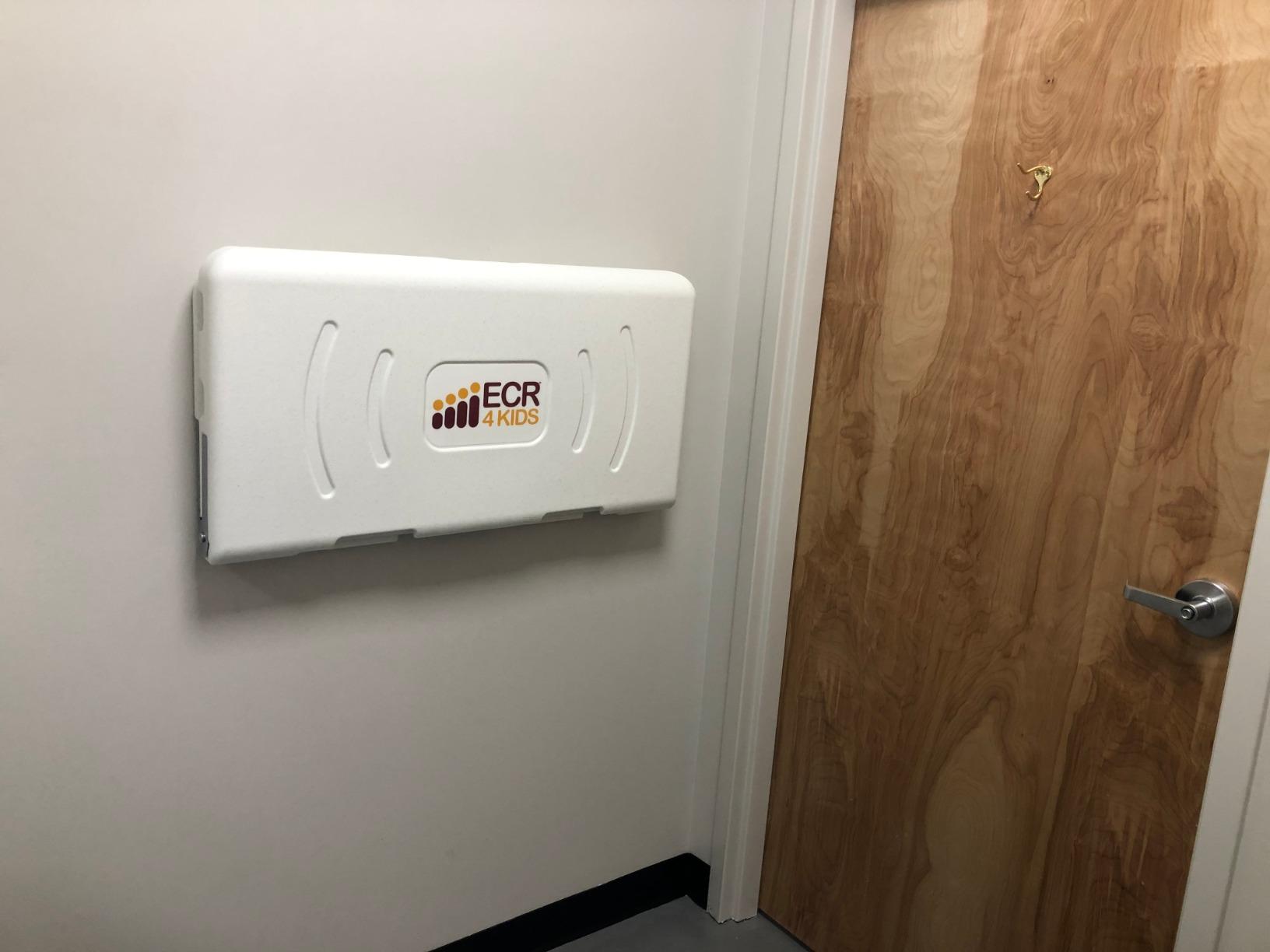 ECR4Kids Horizontal Wall-Mounted Baby Changing Station customer photo 1