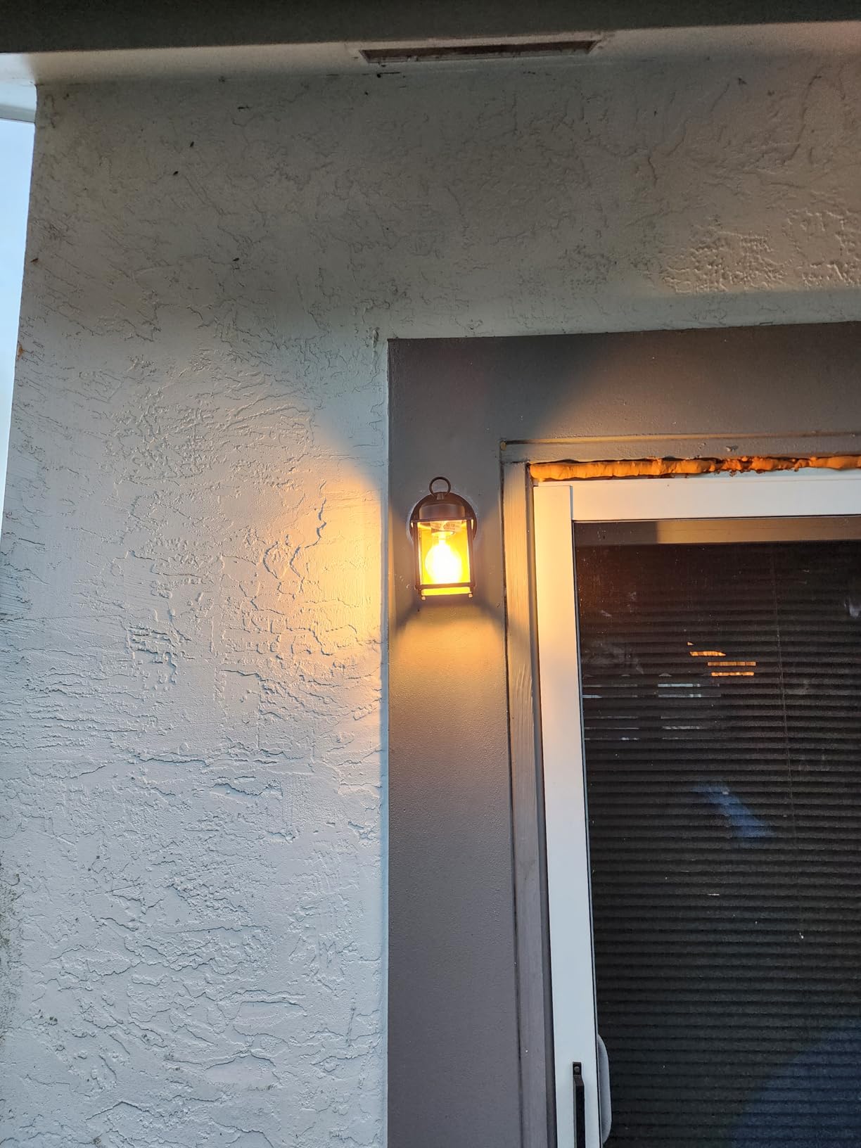 DESIGNERS FOUNTAIN Preston 8 Inch Outdoor Wall Light, Black, 1161-BK customer photo 1