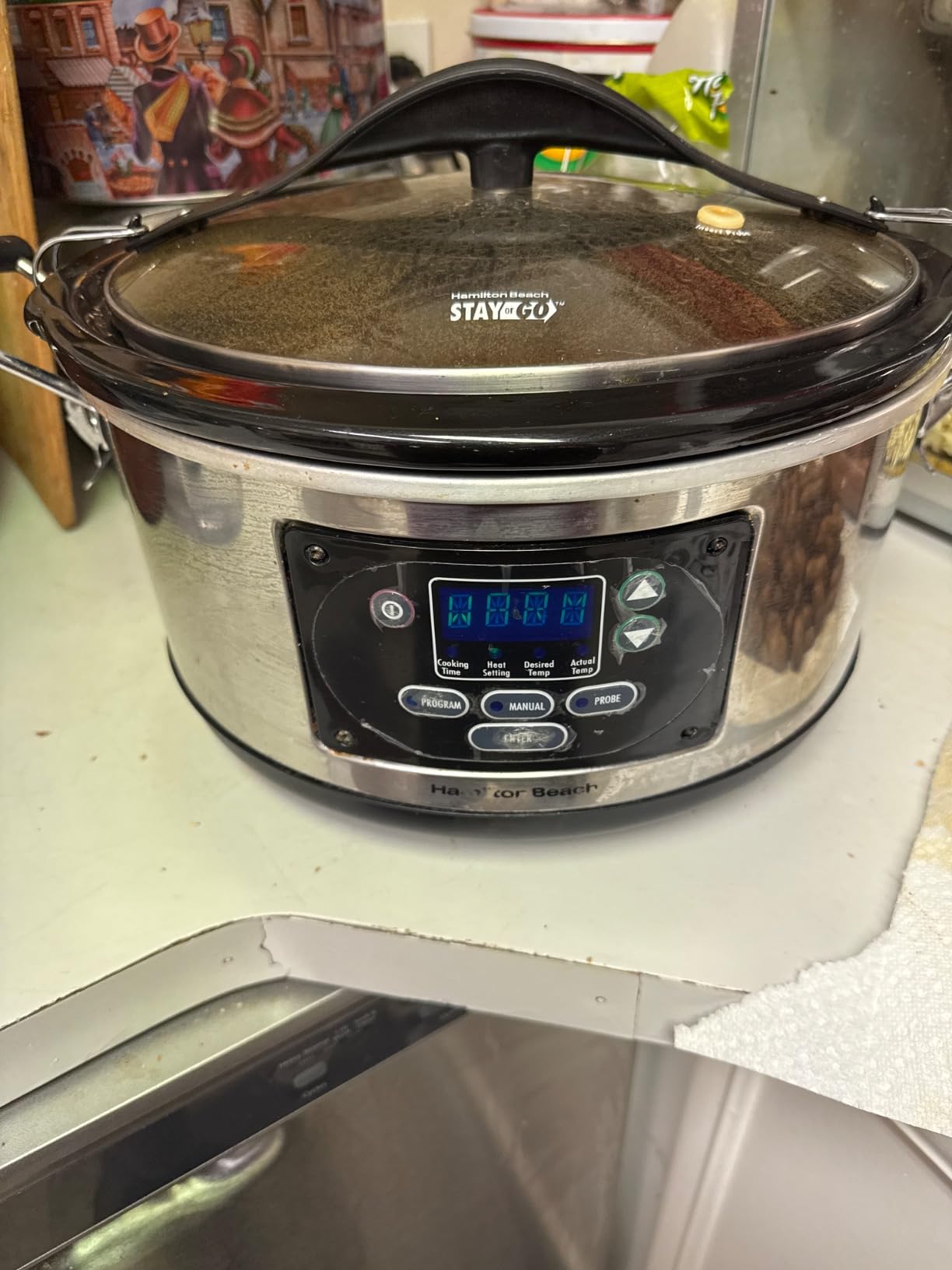 Hamilton Beach Portable 6 Quart Set & Forget Programmable Slow Cooker customer photo 1
