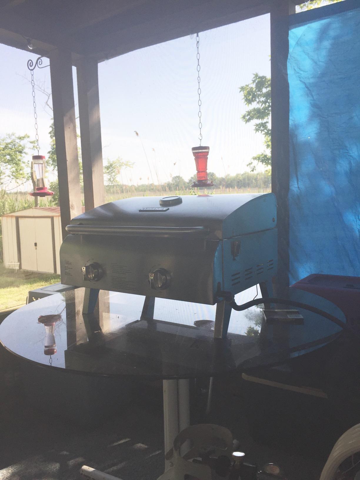 Cuisinart Outdoor Gas Grill, 20,000 BTU, Portable, 2-Burner customer photo 1