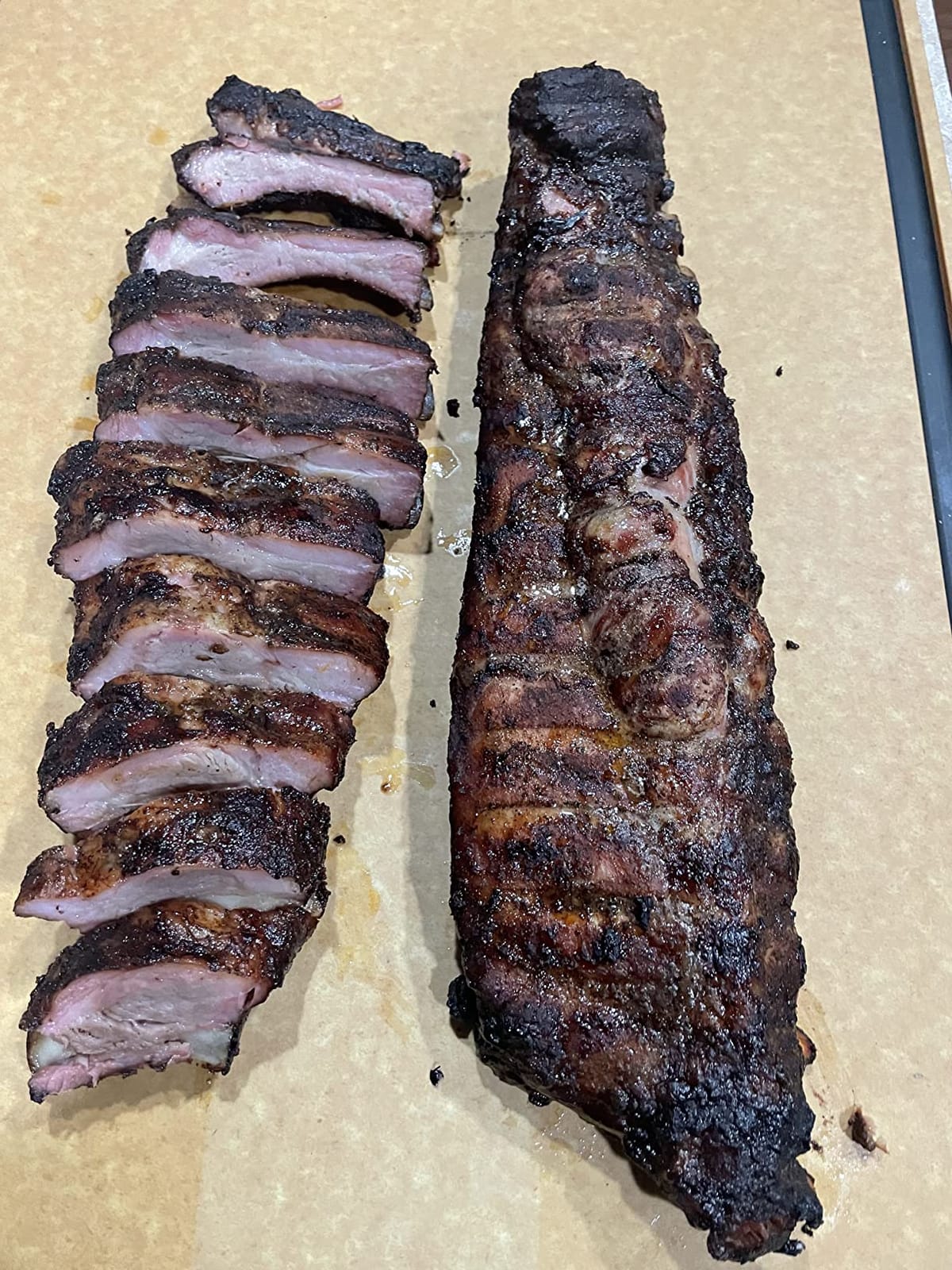 Kamado Joe Stainless Steel Rib Rack, Non-Stick and Compatible with All Grills Including Classic Joe and Big Joe Kamado Grills, Model KJ-RR customer photo 1