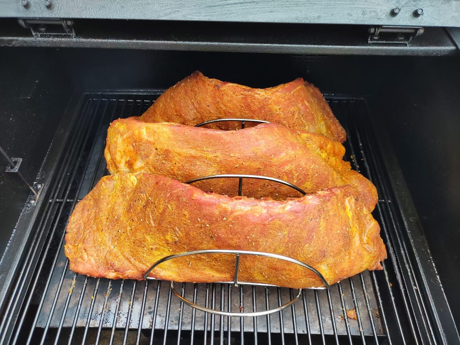 Kamado Joe Stainless Steel Rib Rack, Non-Stick and Compatible with All Grills Including Classic Joe and Big Joe Kamado Grills, Model KJ-RR customer photo 2