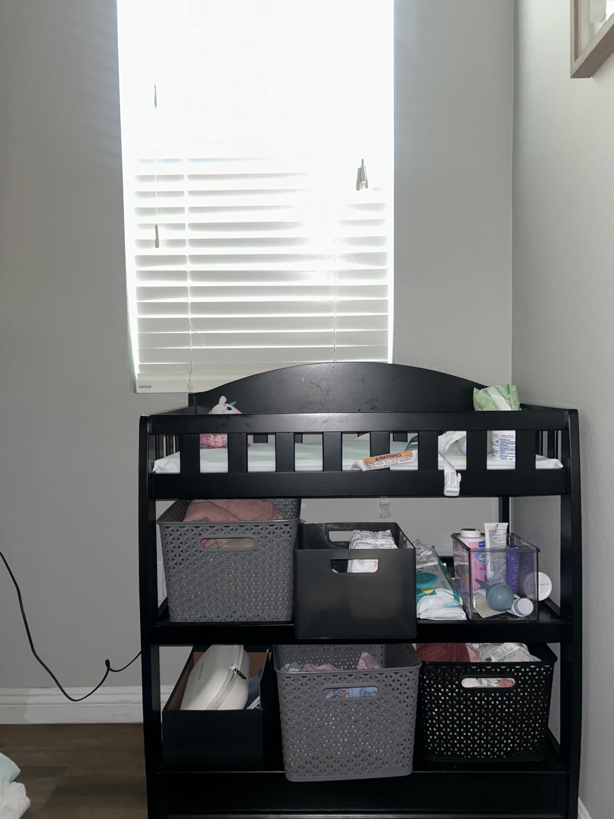 Delta Children Infant Changing Table with Pad, White customer photo 1