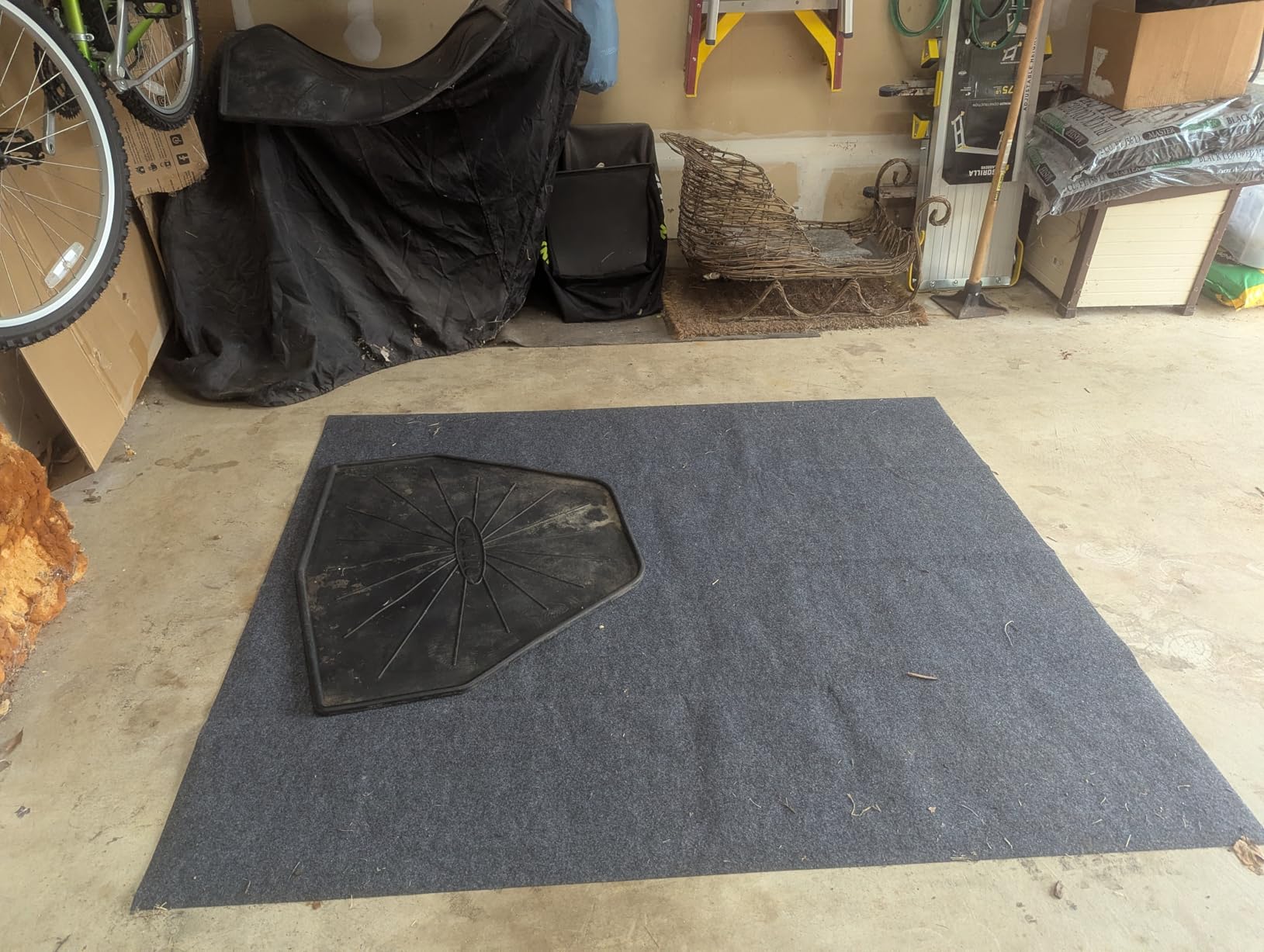 Drymate Garage Floor Mat 17' x 7'4
