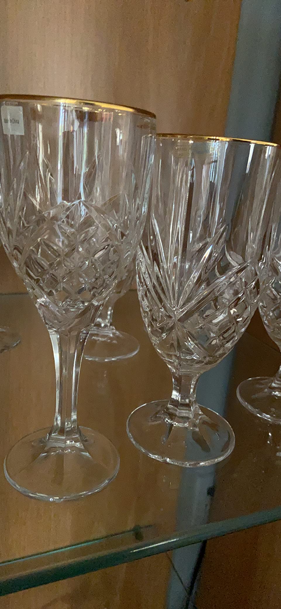 Godinger Dublin Wine Glasses, Stemmed Wine Glass Goblets - 9oz, Set of 4 customer photo 2