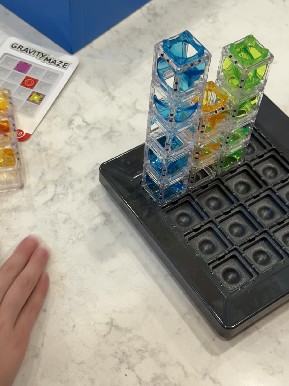 ThinkFun Gravity Maze - Falling Marble Logic Game - Challenging STEM Toy for Kids 8-12 - Gravity Marble Maze - Brain-Building Fun - Educational Gift - Boosts Critical Thinking & Problem Solving customer photo 2