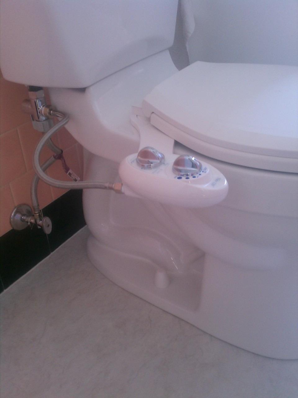 LUXE Bidet NEO 120 - Bidet Attachment for Toilet Seat, White customer photo 1