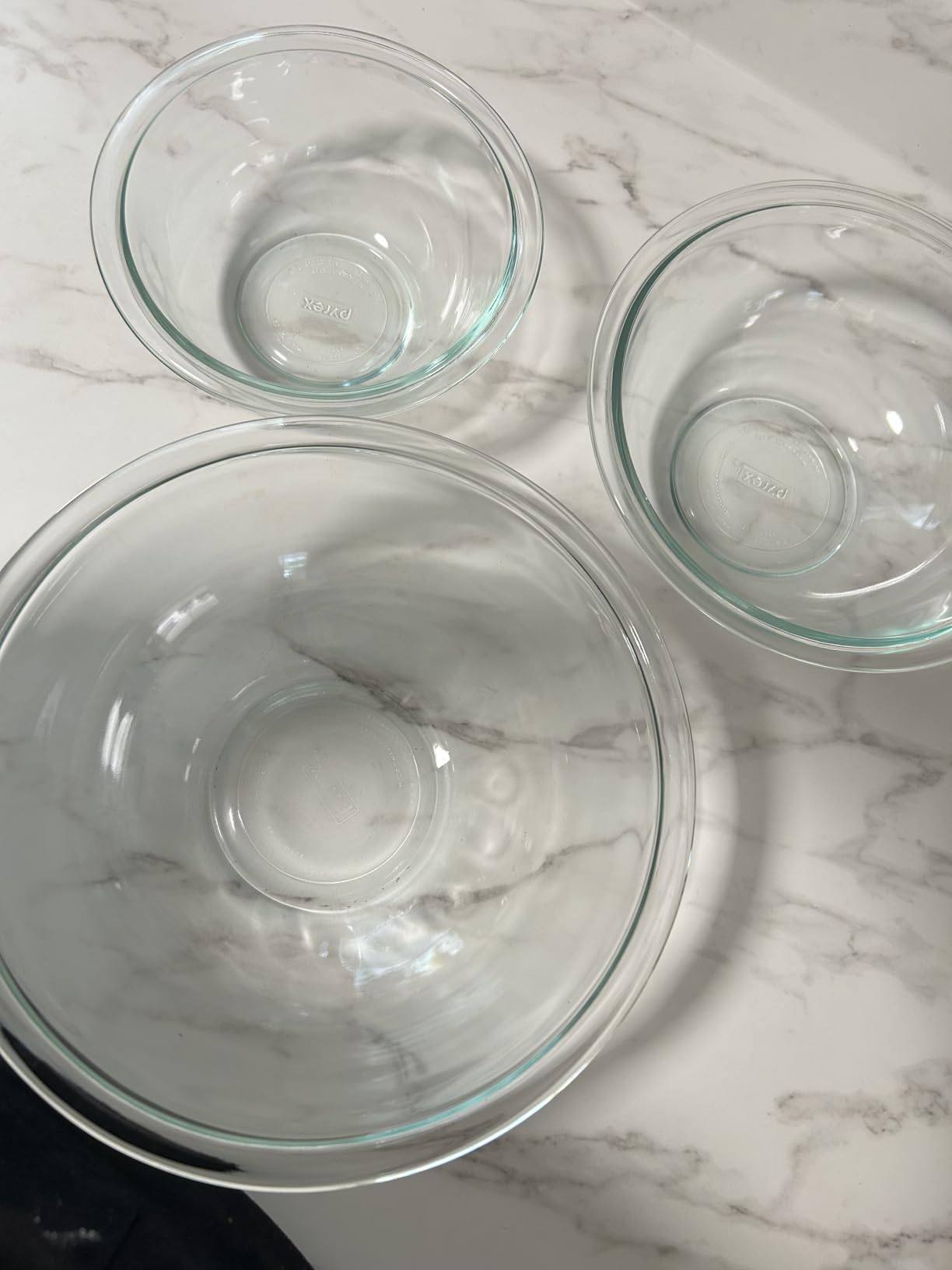 Pyrex Essentials (3-Piece) Glass Mixing Bowls Set for Prepping and Baking customer photo 1