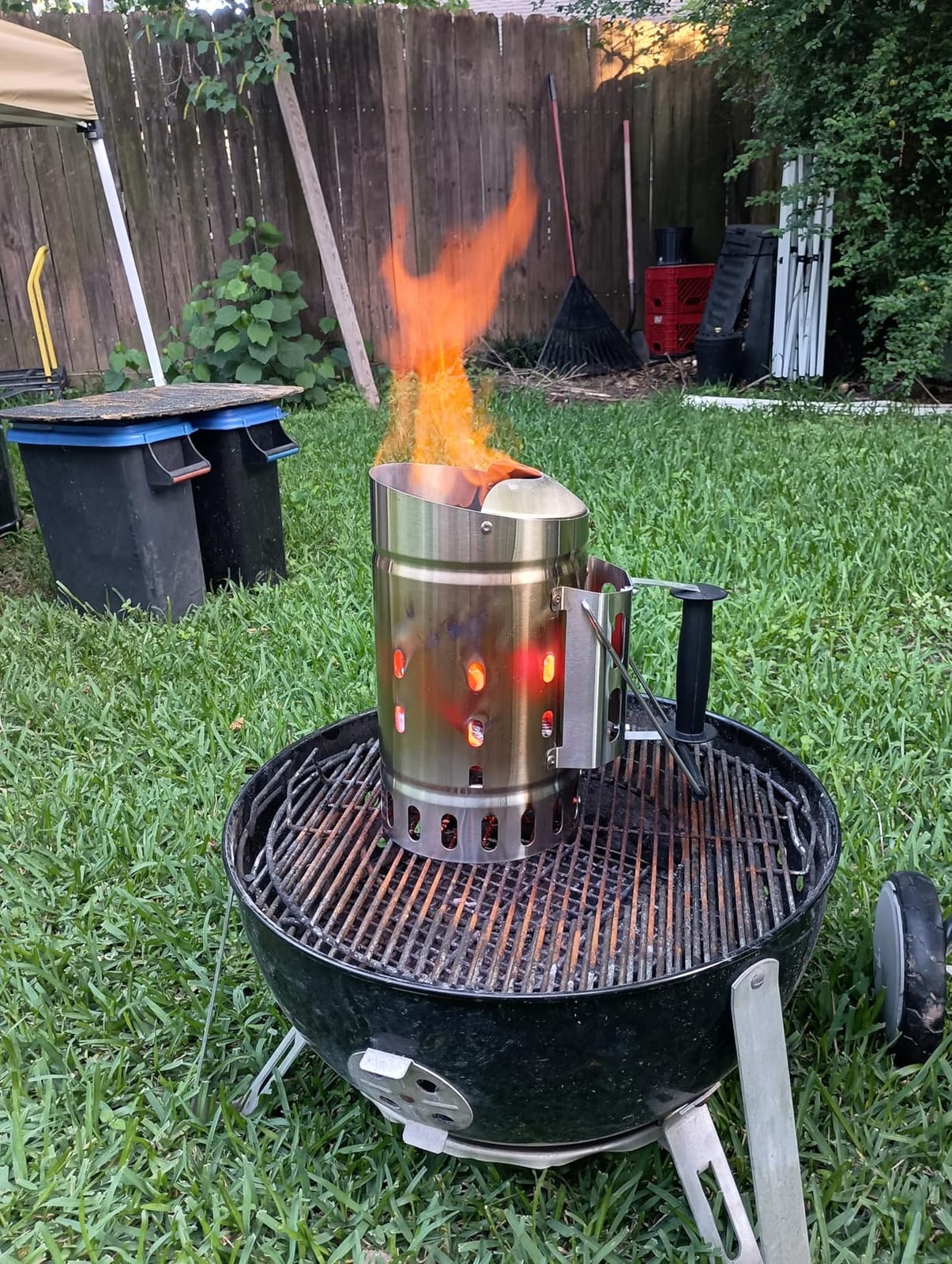 Rosle 25039 Stainless Steel Charcoal Chimney Lighter Briquettes Starter for Grilling customer photo 1