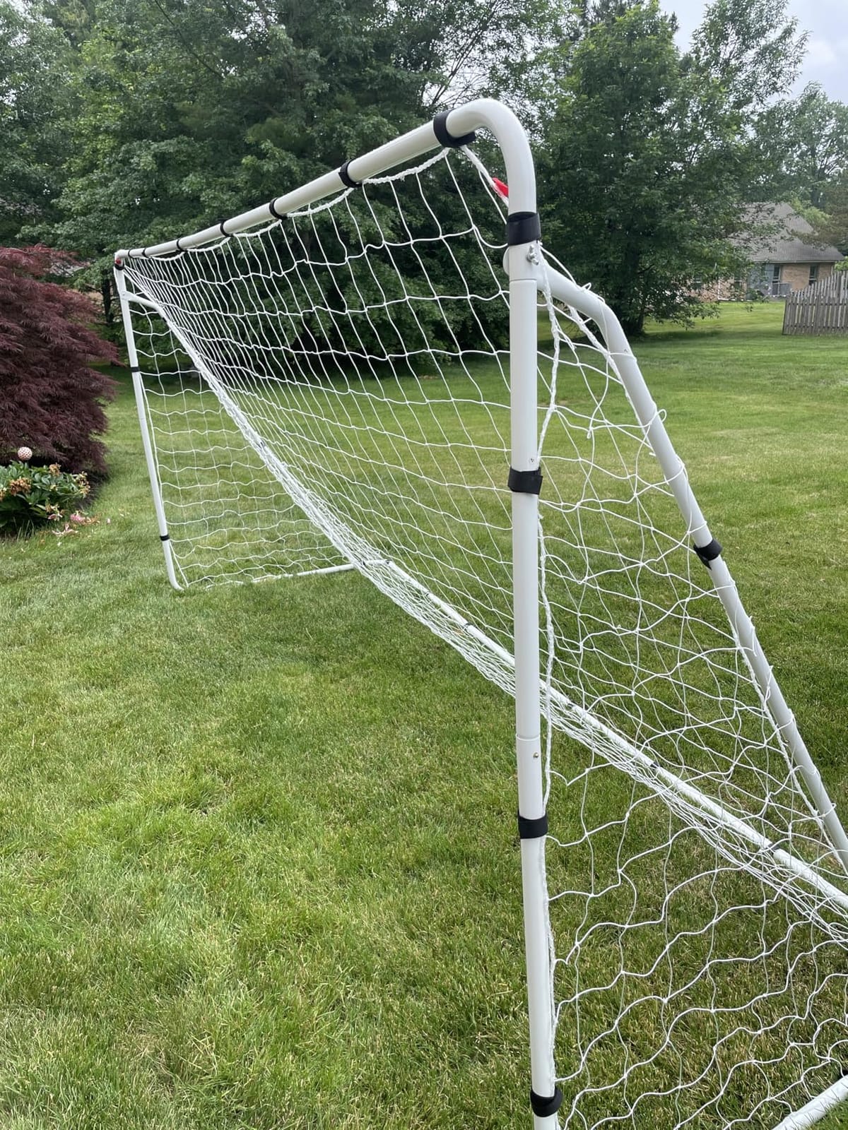 ZENY Soccer Goal 6x4/ 12x6/ 18x7/ 24x8 ft Steel Frame Soccer Training Goal customer photo 1