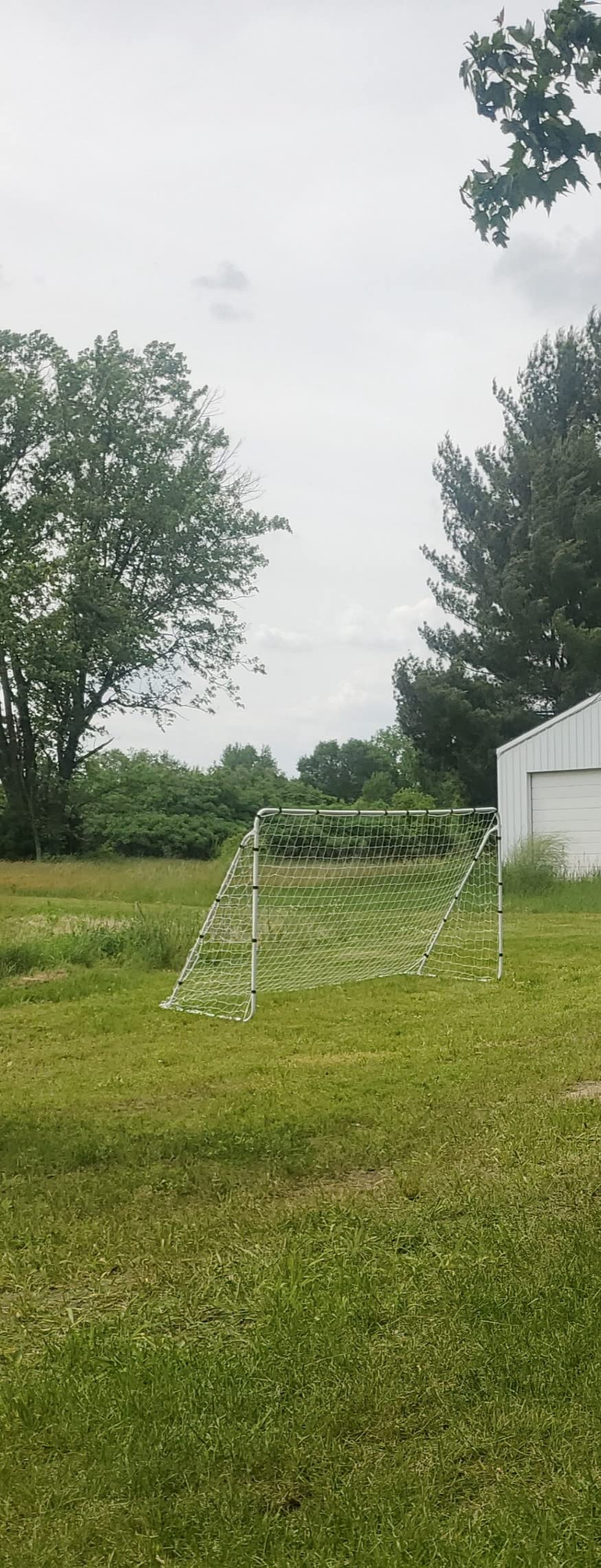 ZENY Soccer Goal 6x4/ 12x6/ 18x7/ 24x8 ft Steel Frame Soccer Training Goal customer photo 2
