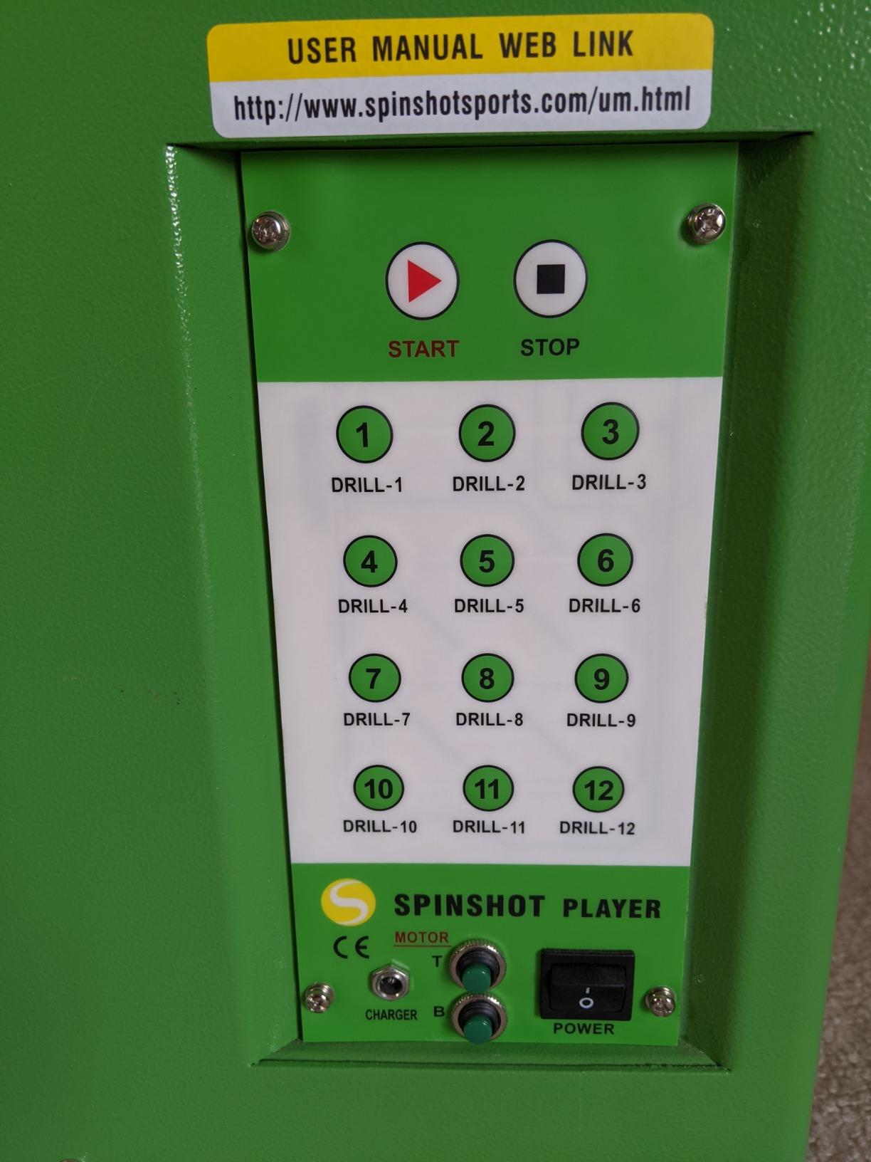 Spinshot Plus Tennis Ball Machine (Best Model for an Intermediate Player) customer photo 1