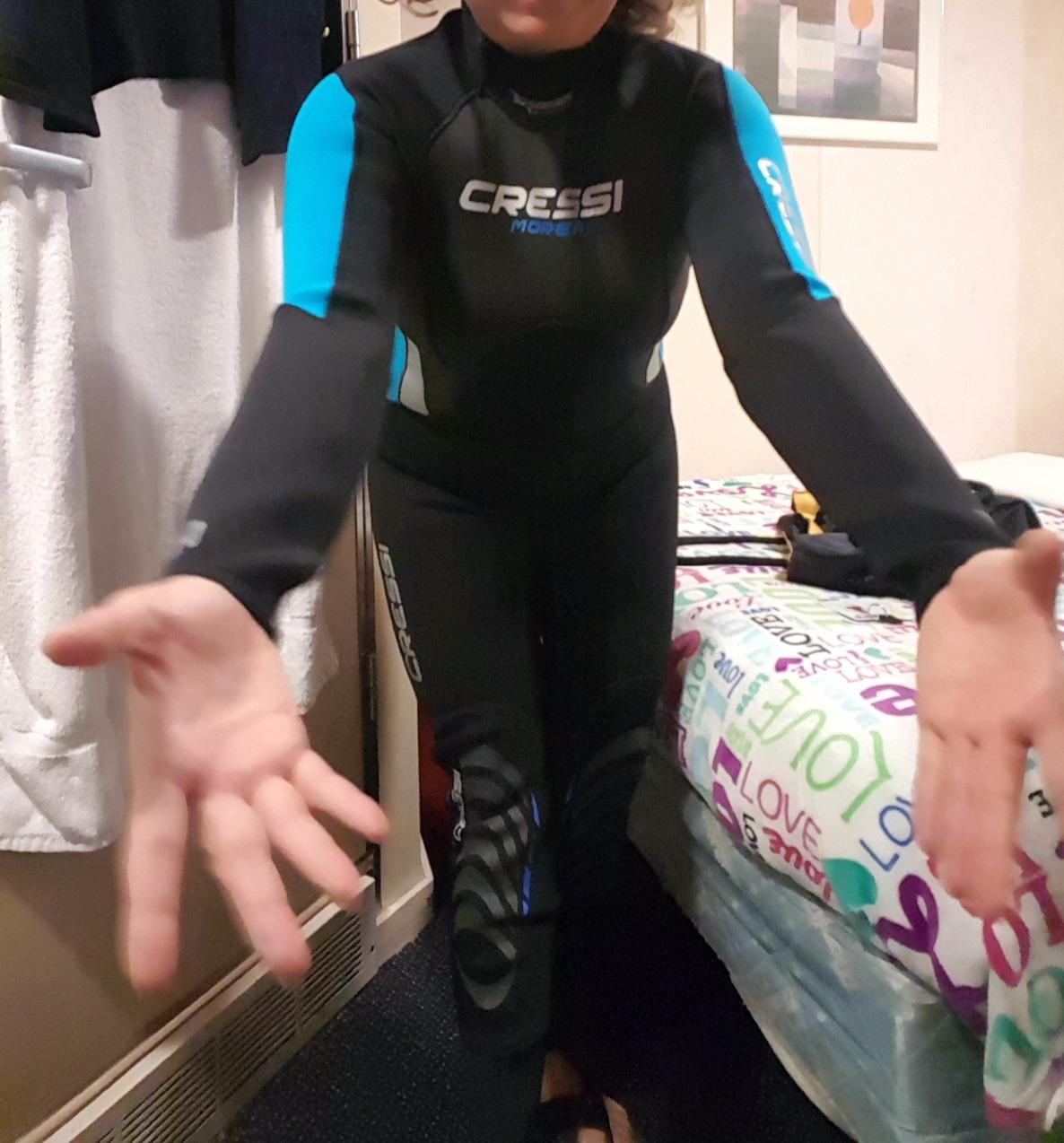 Cressi Ladies' Ultraspan Scuba Diving Wetsuit Made in Premium Material - Morea Designed in Italy: Quality Since 1946 customer photo 1
