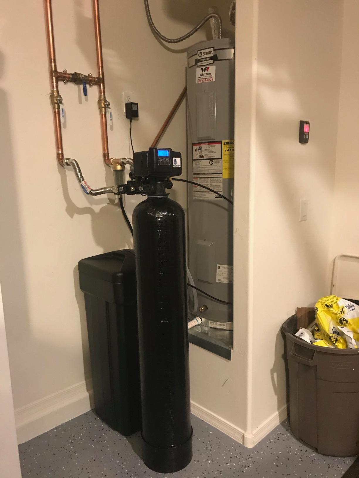 Fleck 5600 SXT Whole House Water Softener 32,000 Grains customer photo 1