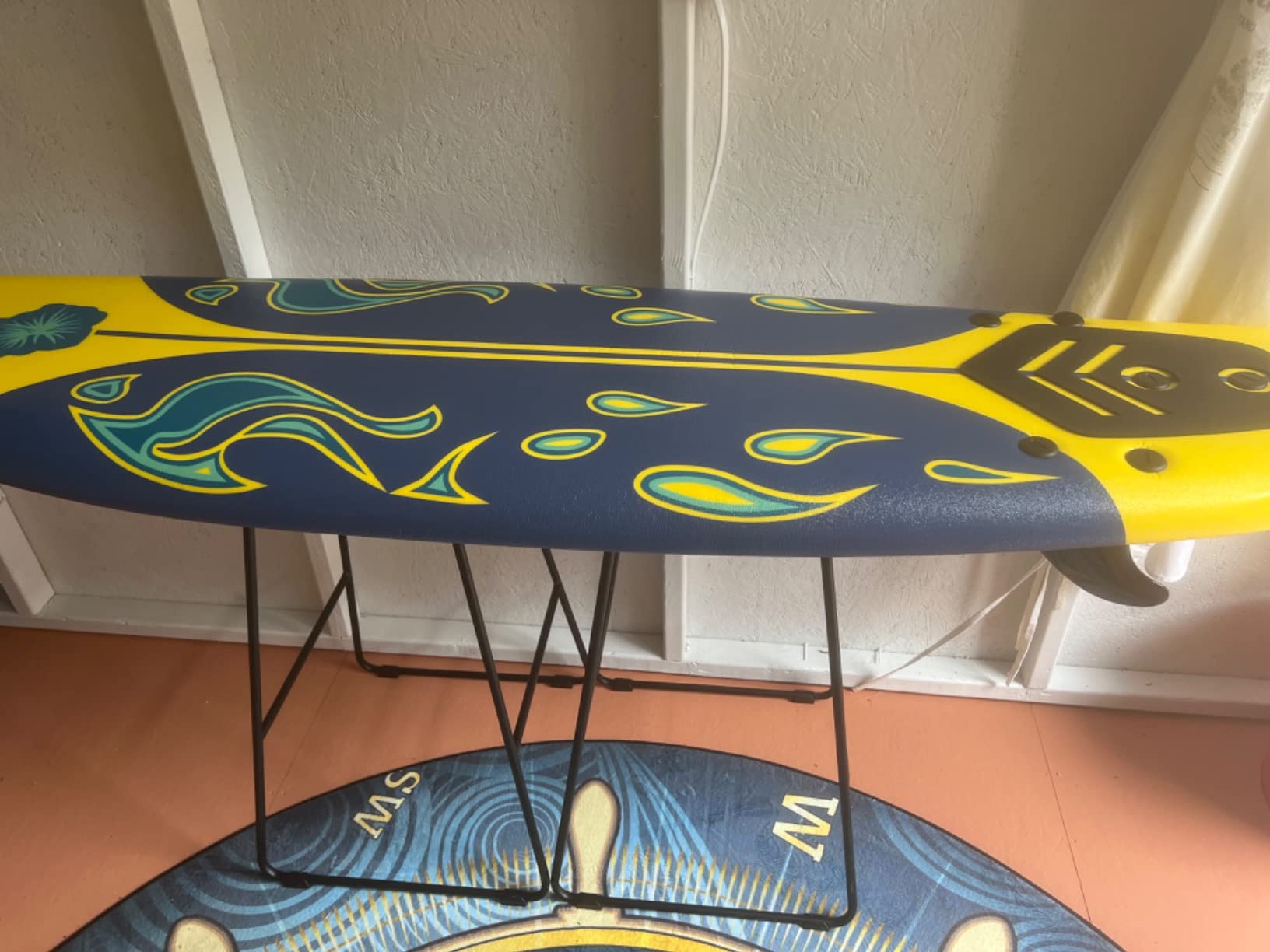 Giantex 6' Surfboard Surfing Surf Beach Ocean Body Foamier Board with Removable Fins, Great Beginner Board for Kids, Youth and Children customer photo 1