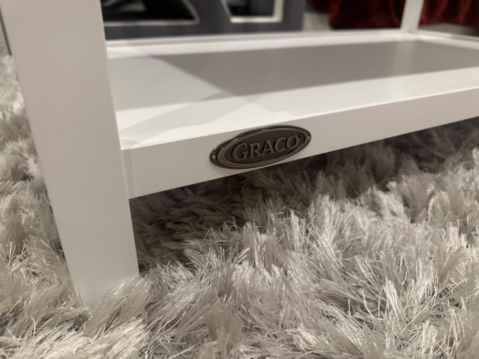 Graco Changing Table with Water-Resistant Changing Pad, White customer photo 1