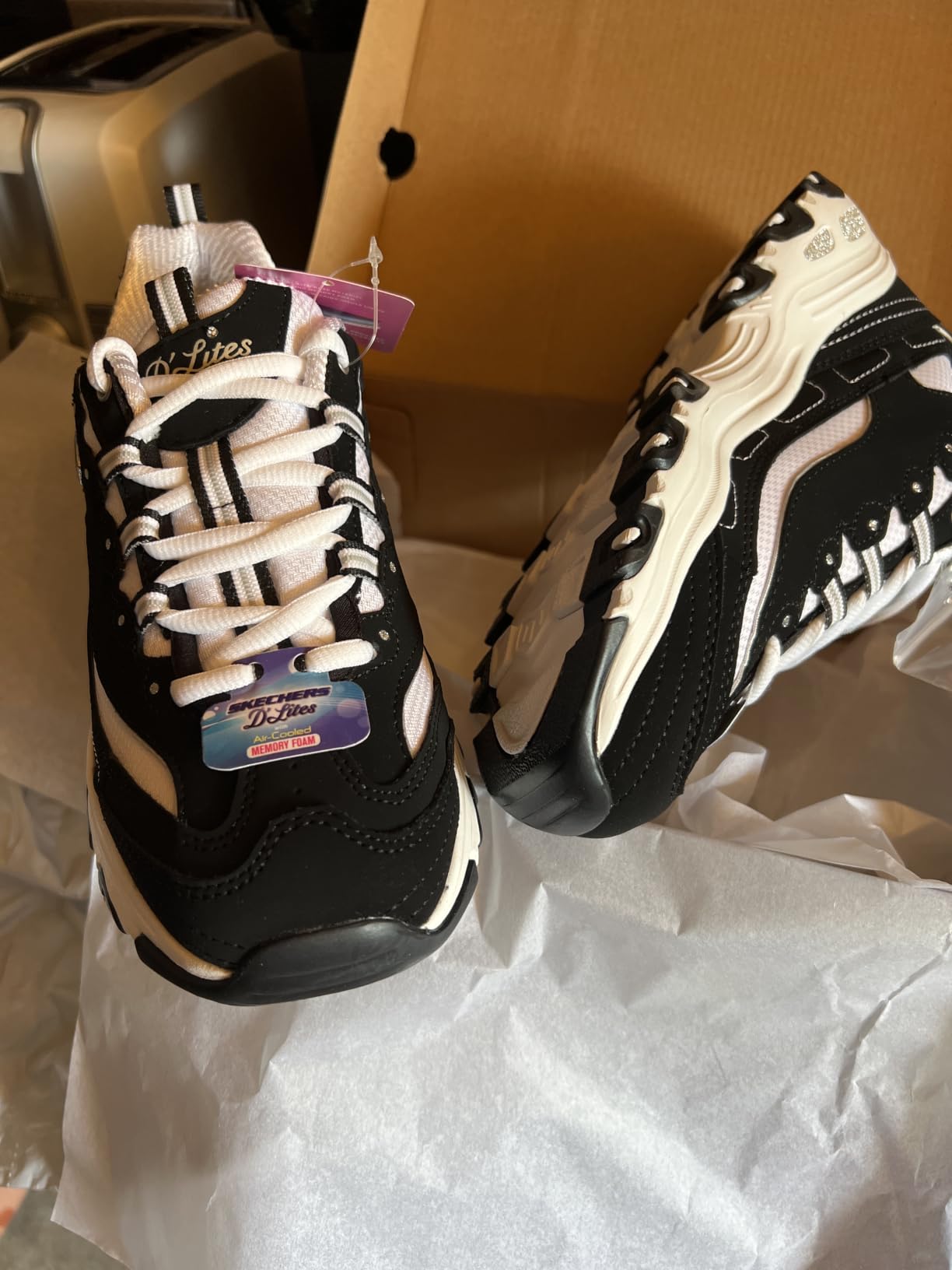 Skechers womens D'lites Biggest Fan customer photo 2