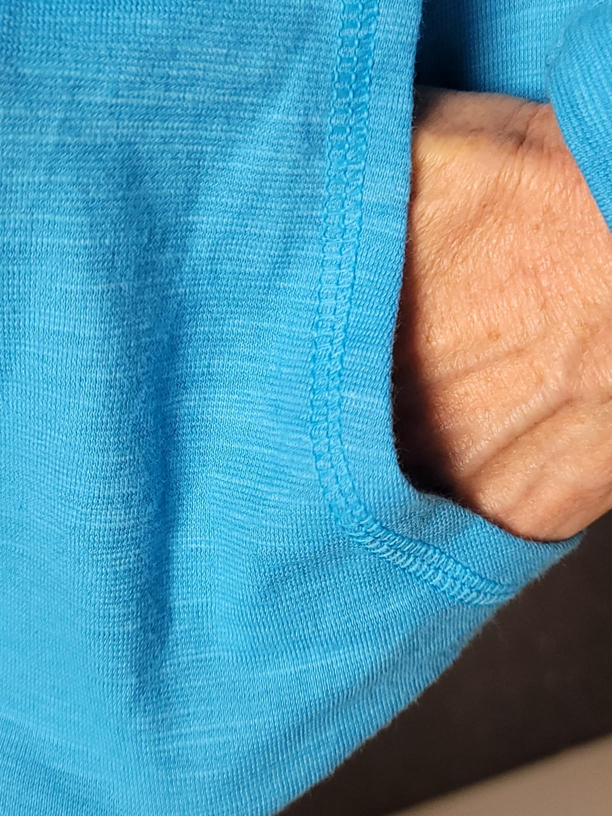 Hanes Women's Lightweight Full Zip Hoodie, Textured Cotton Zip Up, T-Shirt Hoodie customer photo 2