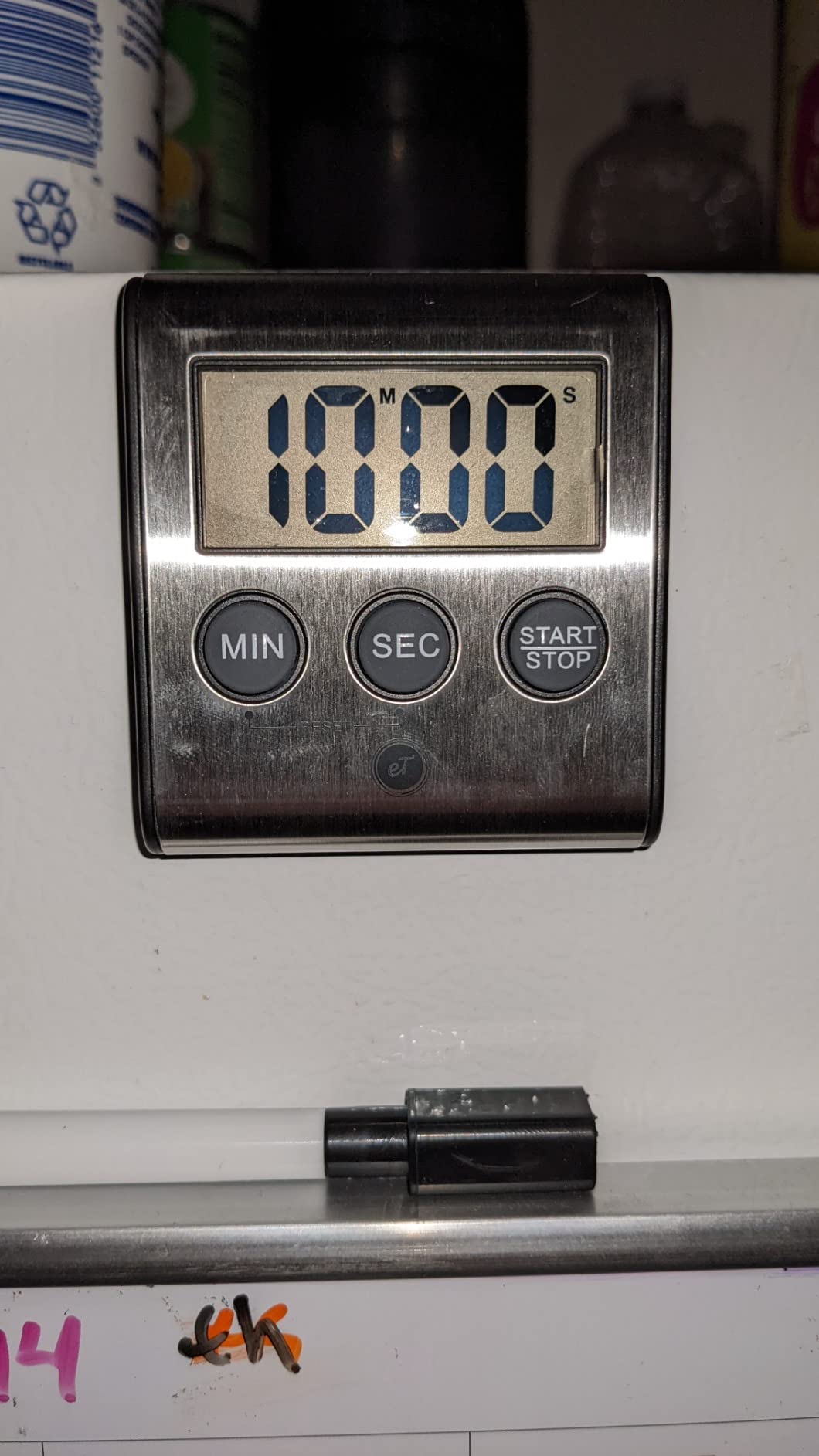 Elegant Digital Kitchen Timer Stainless Steel - Loud Alarm - Model eT-23 customer photo 1