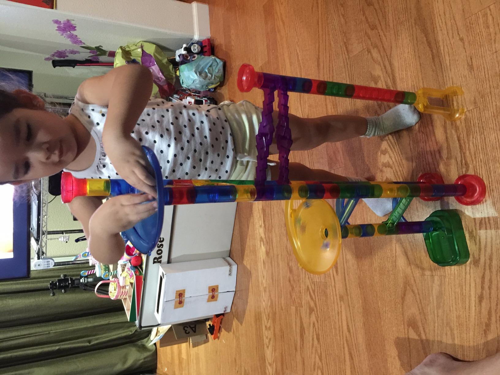 Marble Genius Marble Run Super Set, 150 Translucent Pieces, STEM Toy customer photo 1