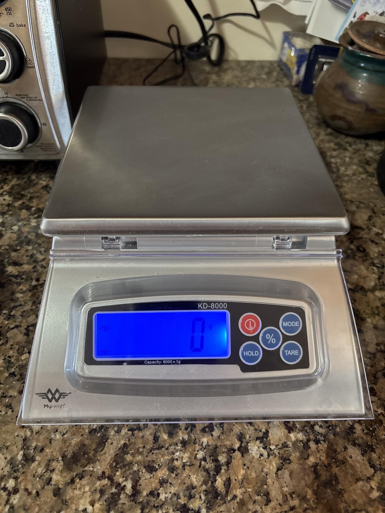 My Weigh KD-8000 Digital Food Scale (Silver) customer photo 2