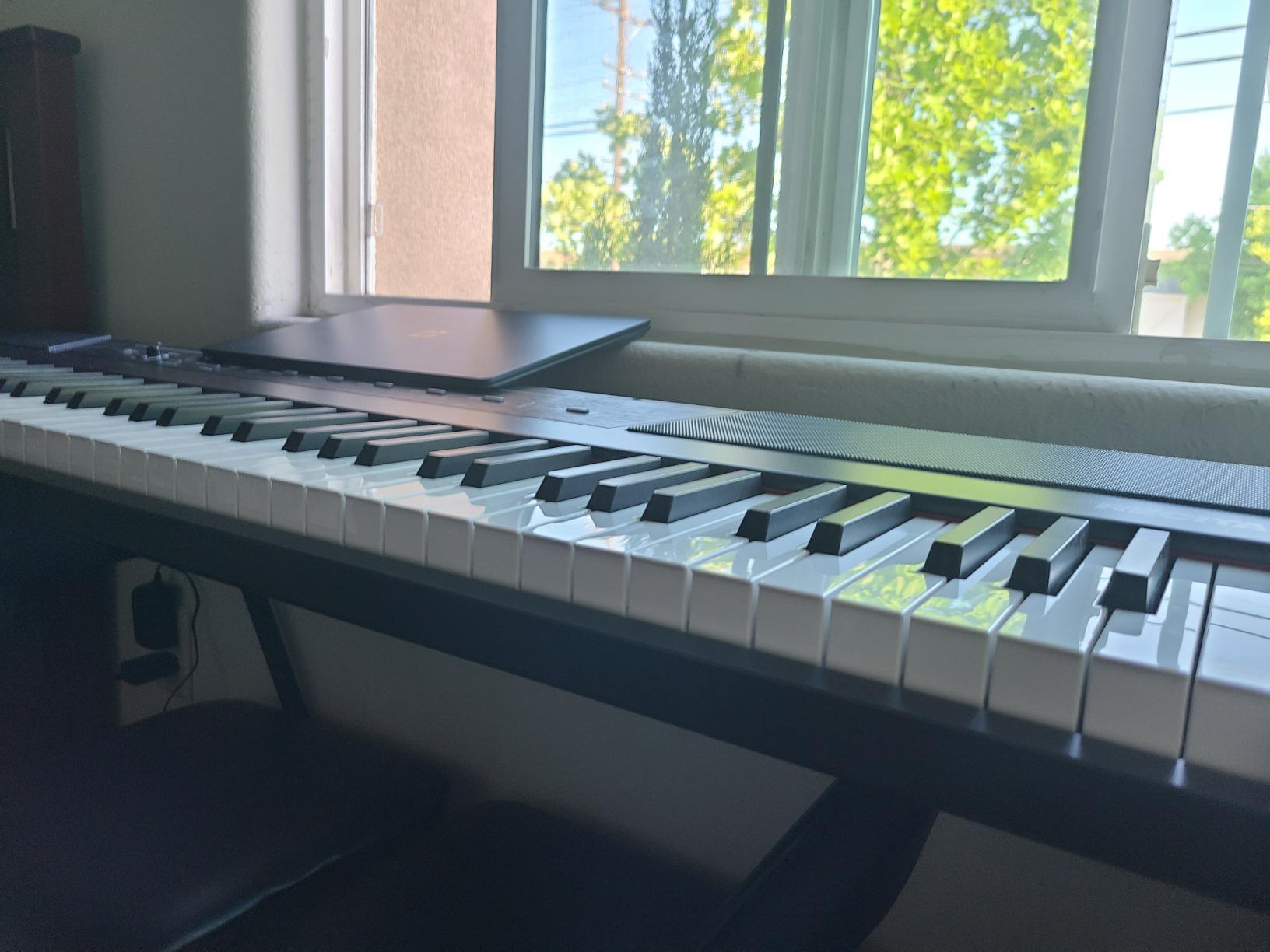 Alesis Recital Digital Piano 88-Key Semi-Weighted | For Beginners, Adjustable Touch Response, Lesson Mode, 20W Speakers, for Home Practice and Piano Lessons customer photo 2