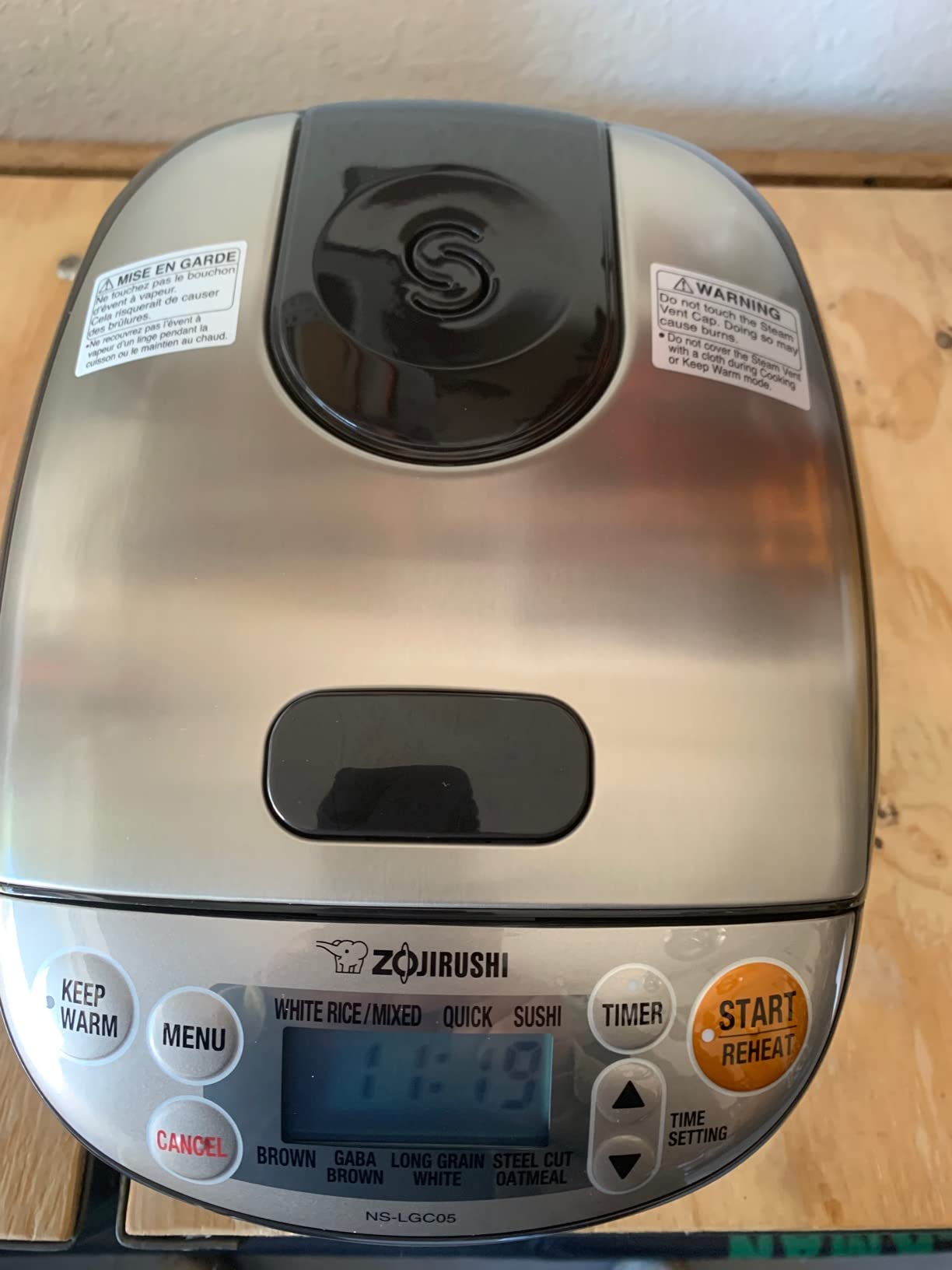 Zojirushi Micom 3-Cup Compact Size, Multiple Settings, Stainless Steel Made, Built-In Retractable Power Cord and Easy to Transport Rice Cooker and Warmer customer photo 1