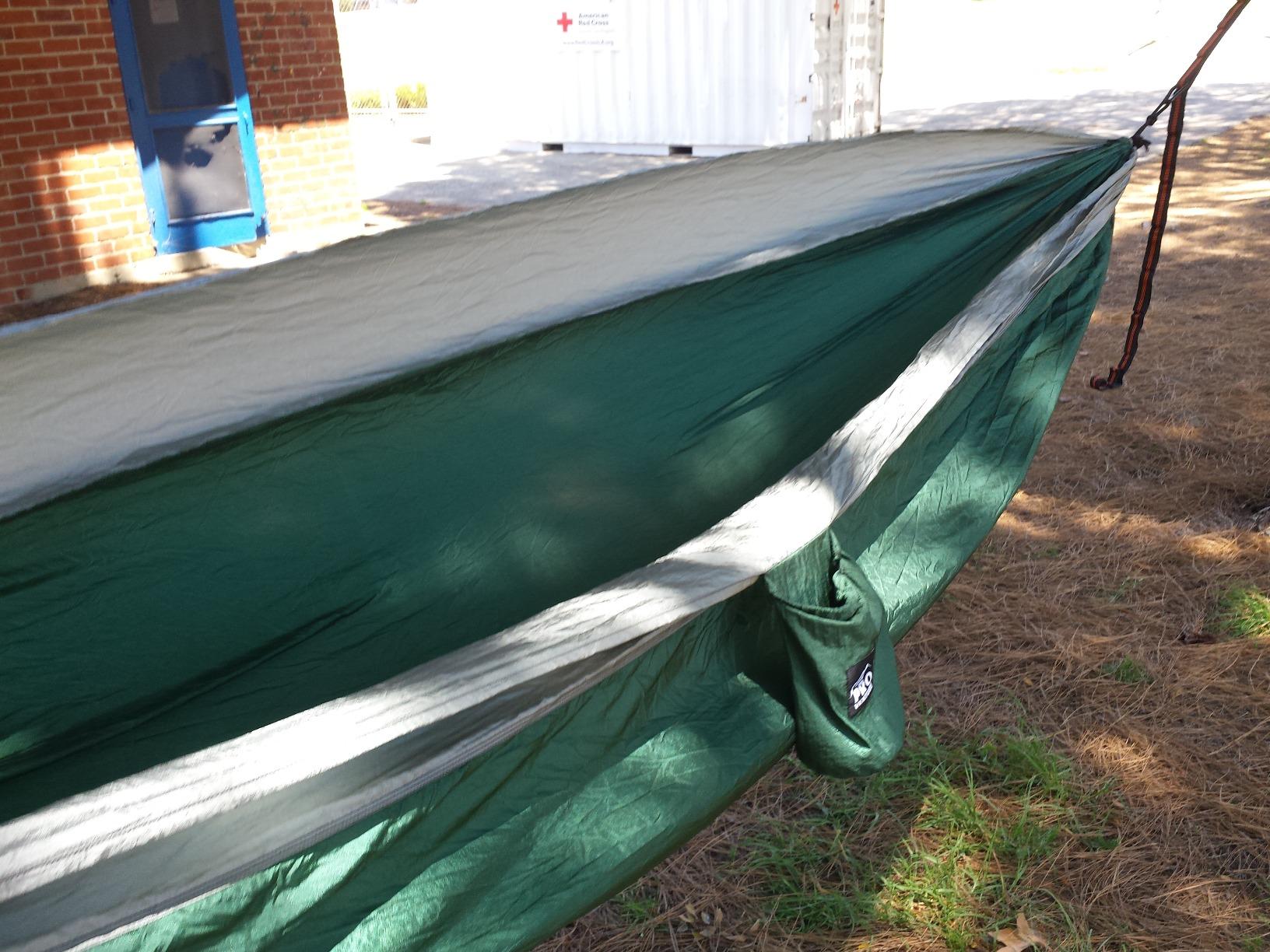 Hammock Straps and 2 Carabiners, 30+2 Loops, 1200lbs Breaking Strength (500lbs Rated) - 100% Non-Stretch, Lightweight, Portable Camping - Quick, Easy Setup - Heavy Duty + Tree Friendly customer photo 2