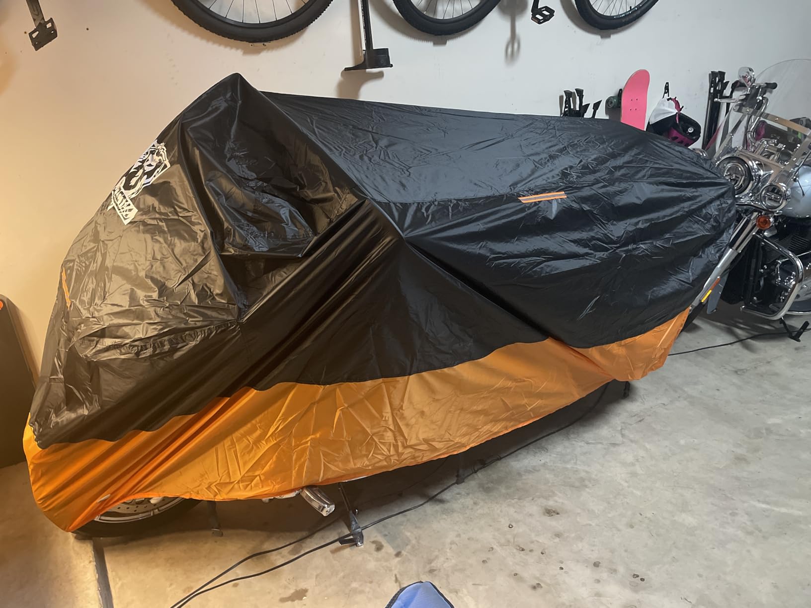 XYZCTEM Motorcycle Cover – All Season Waterproof Outdoor Protection customer photo 2