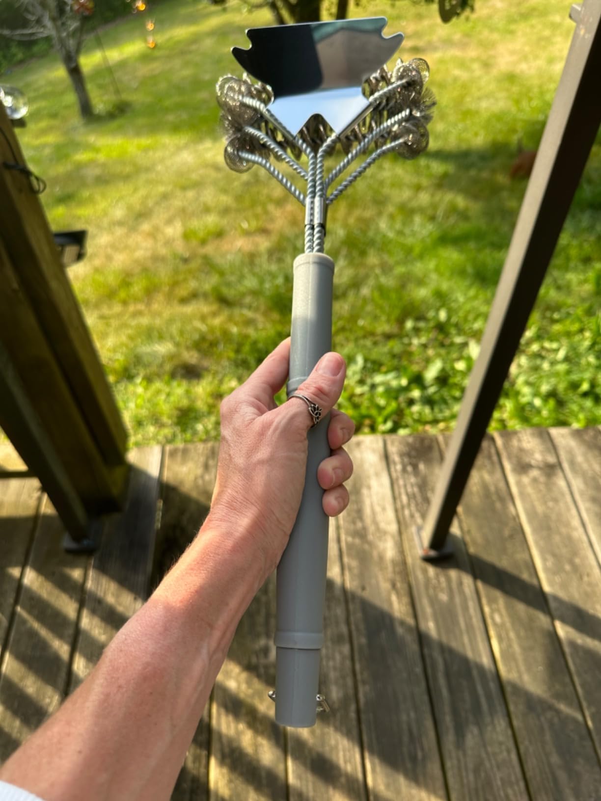 Best BBQ Grill Brush Stainless Steel 18