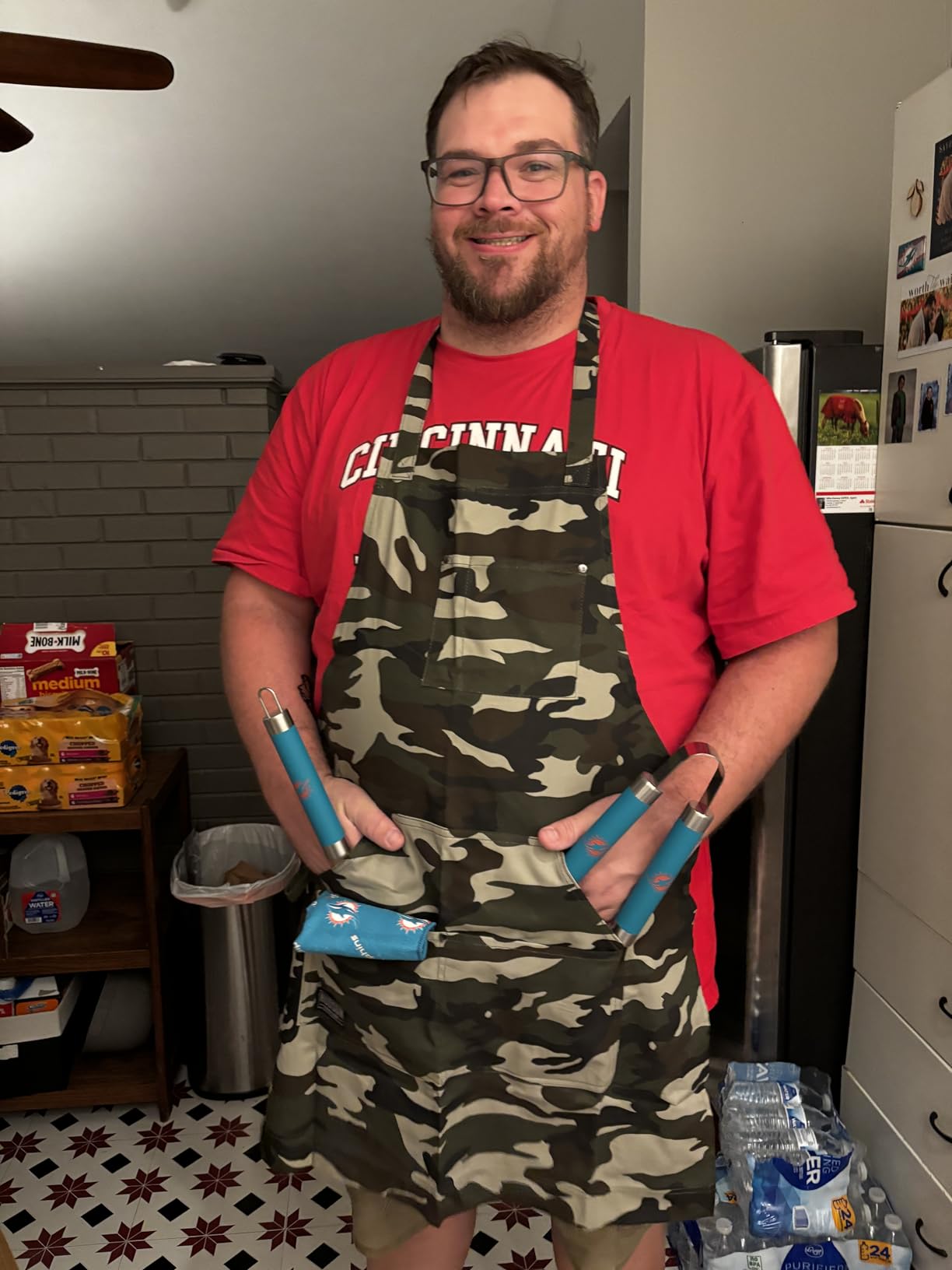 Hudson Durable Goods - Professional Grade Chef Apron for Kitchen, BBQ & Grill customer photo 1