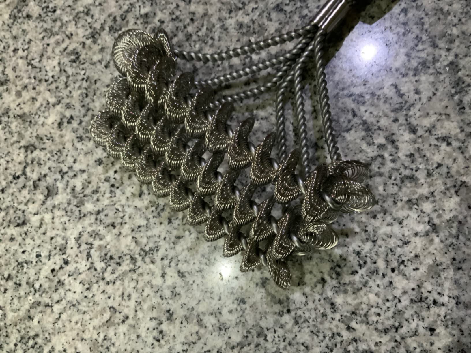 Kona Safe/Clean Bristle-Free Grill Brush - Stainless Steel BBQ Cleaner customer photo 2
