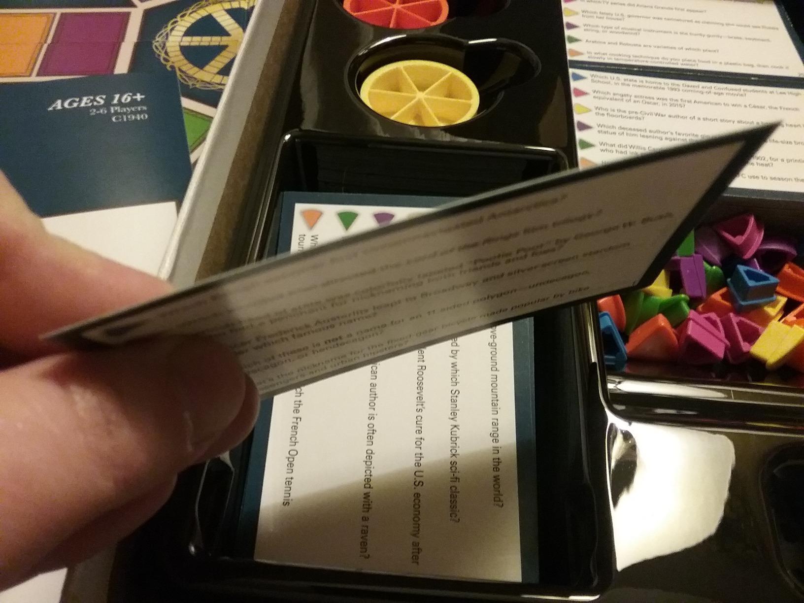 Trivial Pursuit Classic Edition Board Game for Adults and Teens Ages 16 and Up, Trivia Game for 2-6 Players customer photo 1