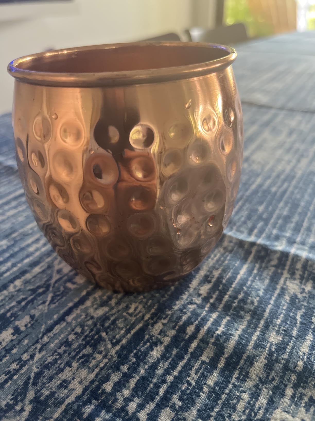 Advanced Mixology Pure Copper Moscow Mule Mugs Set of 4, 19 oz Hand-Hammered Copper Cocktail Mugs with Reusable Straws, Jigger & Coasters, Ideal for Home Bars, Restaurants & Events, 1-Year Warranty customer photo 1