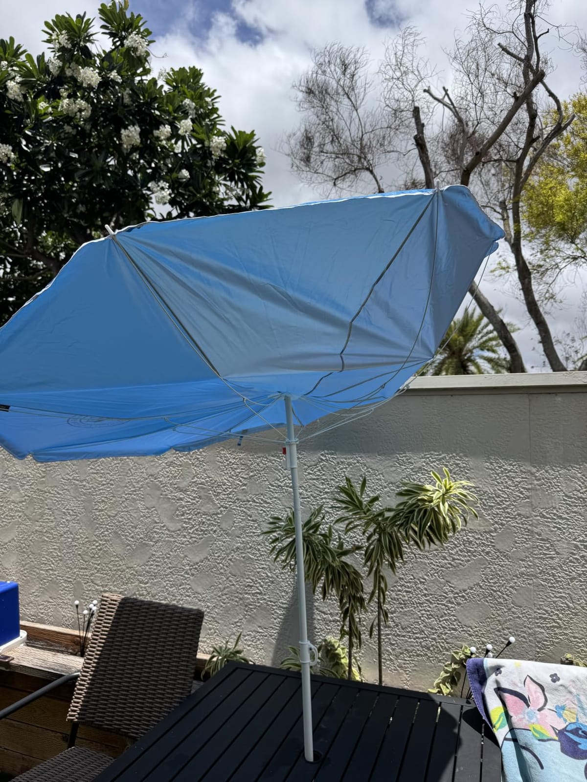 Caribbean Joe Beach Sun Umbrella, Portable, UV Protection, Great for Outdoor, Shoulder Carry Bag, Full 6 ft Arc customer photo 1