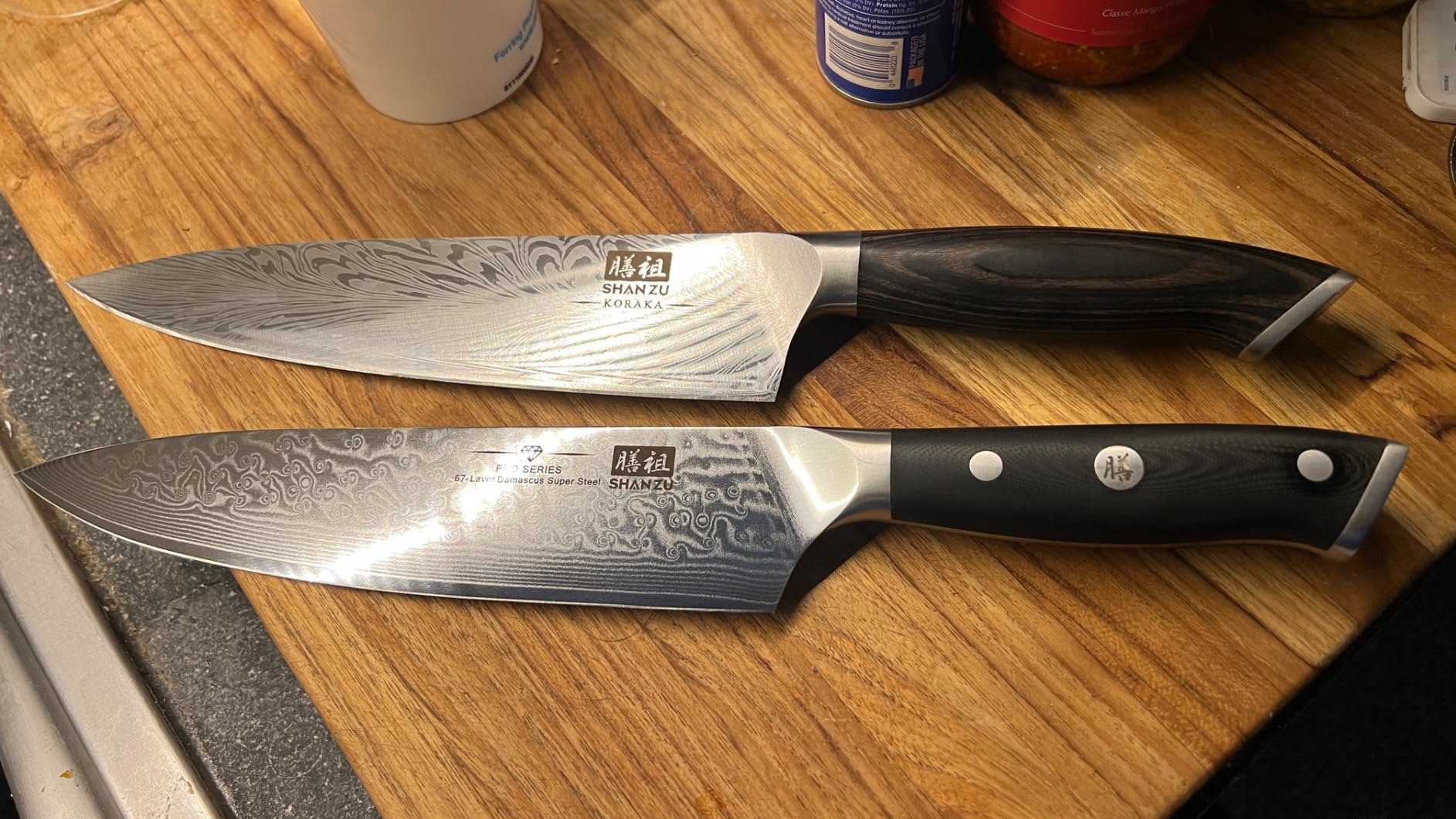 SHAN ZU Chef Knife 8 Inch Japanese Steel Damascus Kitchen Knife customer photo 1