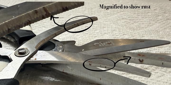 Gidli Kitchen Shears & Seafood Scissors Set - Lifetime Replace. Warranty* customer photo 2
