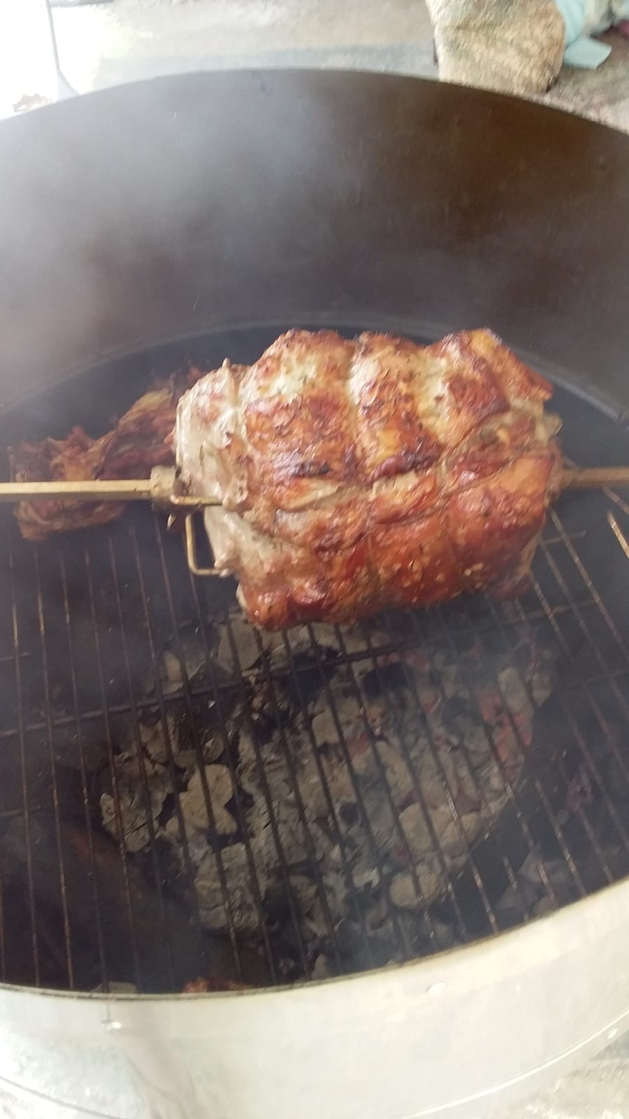 onlyfire Stainless Steel Rotisserie Kit for Weber Genesis 4&6 Burner Grills customer photo 2