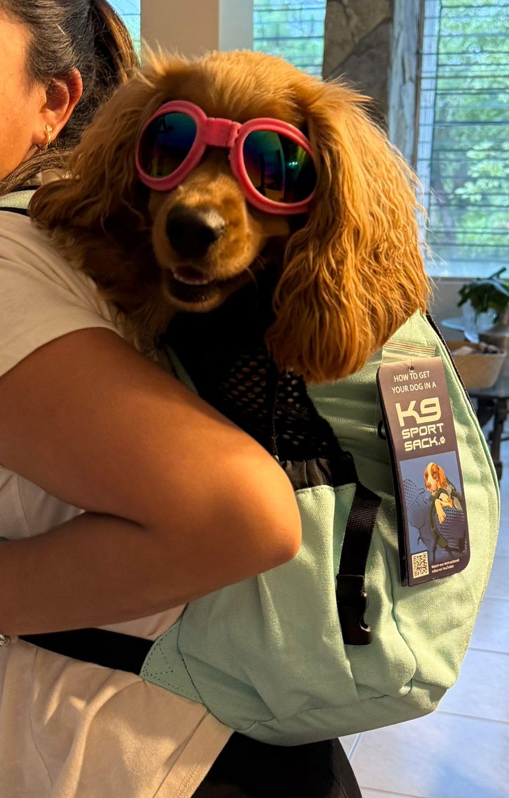 K9 Sport Sack Air 2 - Large, Summer Mint customer photo 1