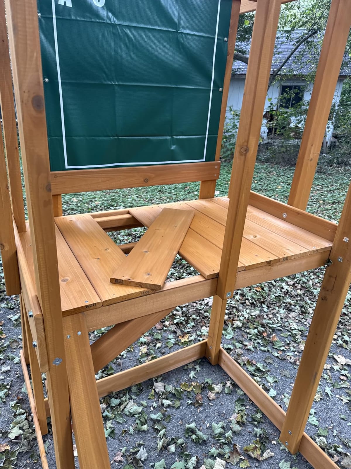 KidKraft Appleton Wooden Swing Set, (Amazon Exclusive) customer photo 2