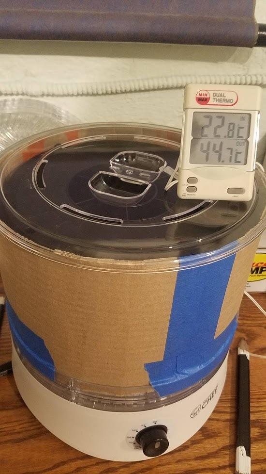 Commercial Chef Food Dehydrator, Five 9.25” BPA-Free Trays, CCD100W6, White customer photo 1