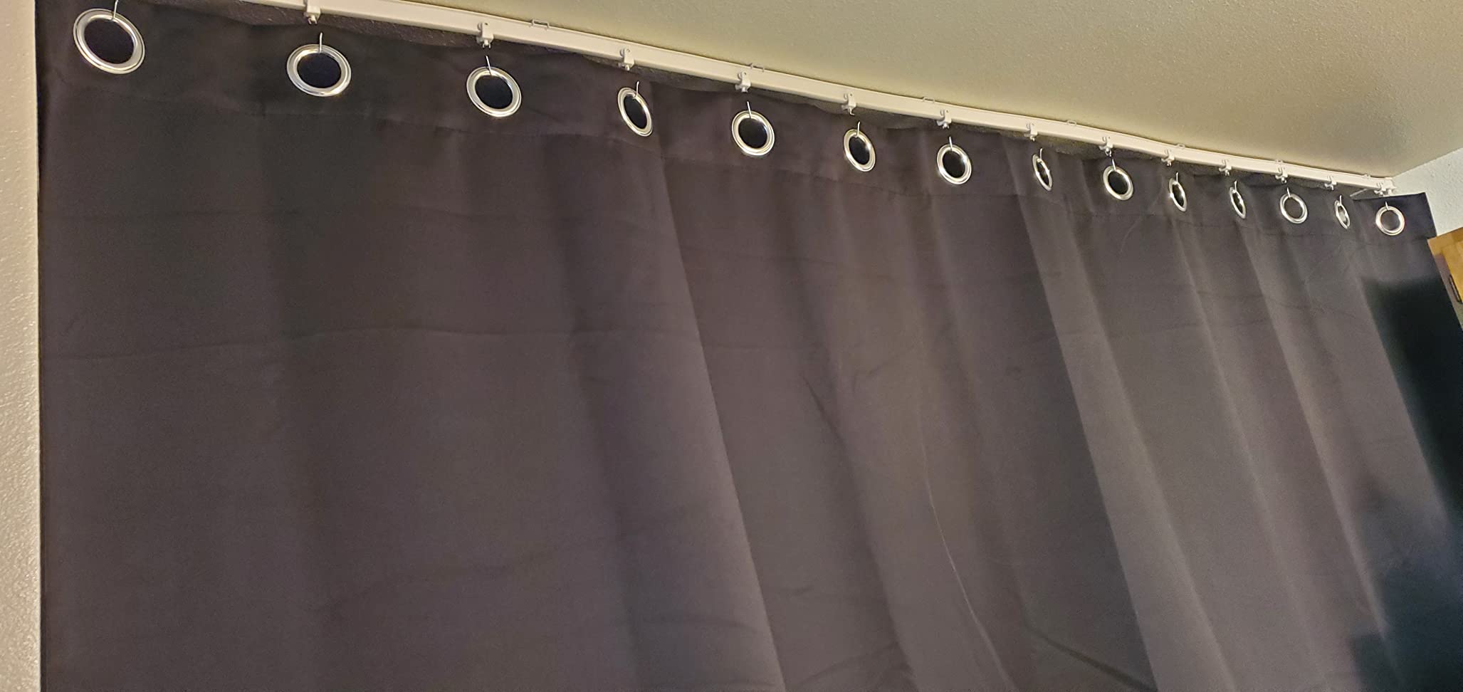 RYB HOME Blackout Room Divider Curtain Thermal Insulated, for Sliding Door customer photo 2