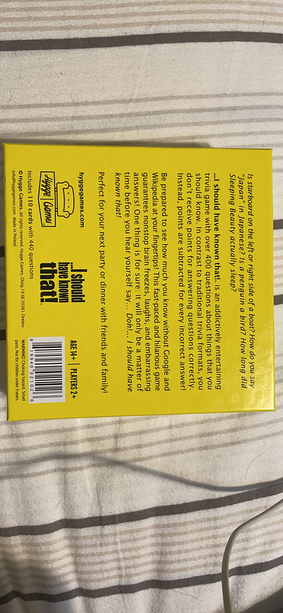 I should have known that! - A Trivia Game About Things You Oughta Know, Green customer photo 2