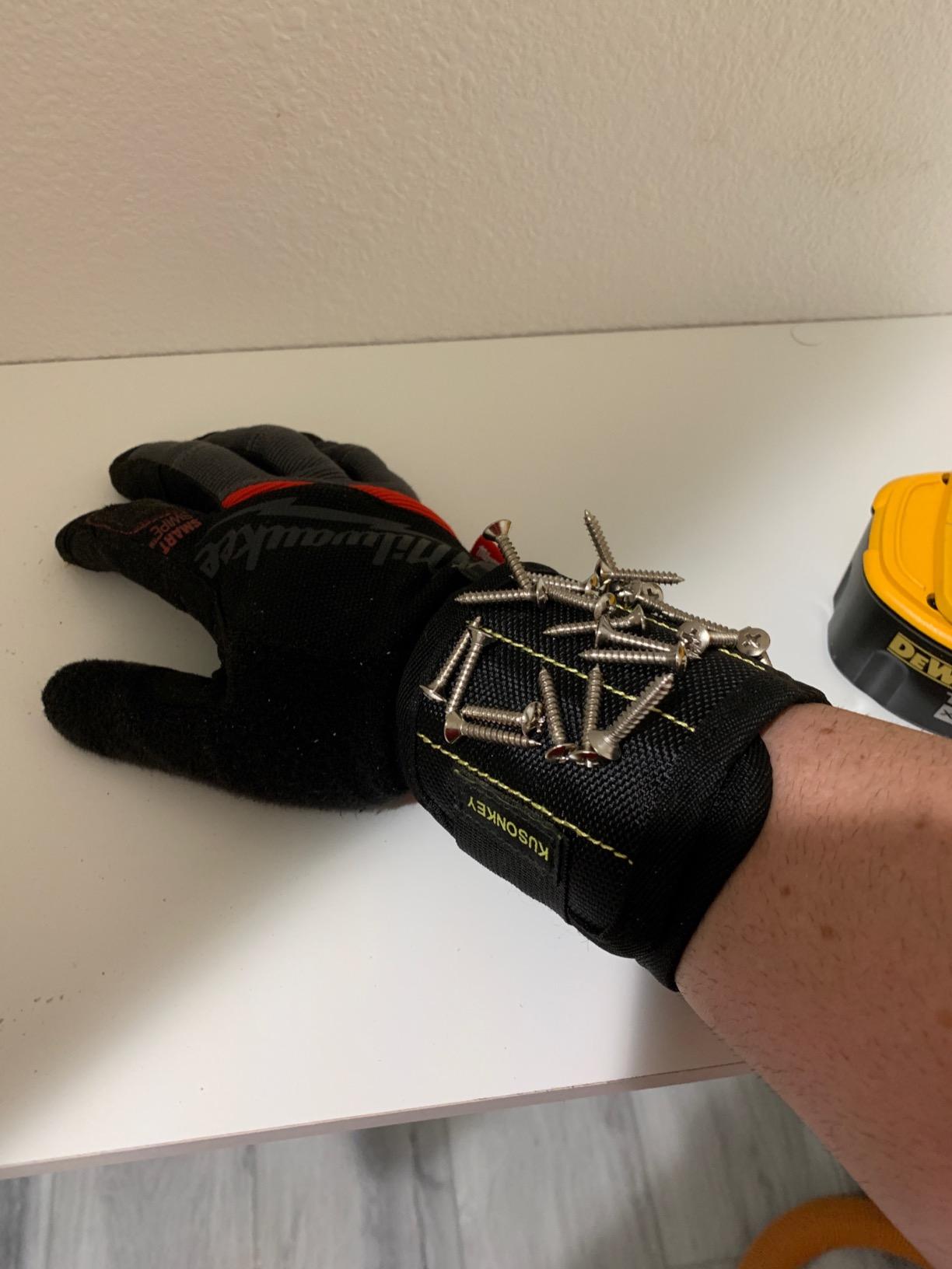 Gifts for Christmas Stocking Stuffers for Men,Magnetic Wristband Tool Gift customer photo 1