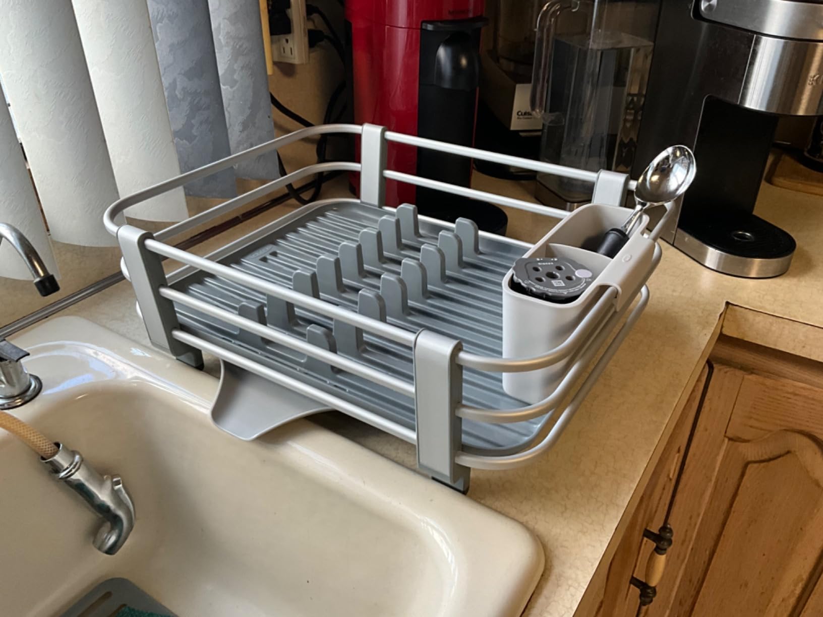 OXO Good Grips Rustproof Aluminum Dish Drying Rack customer photo 2