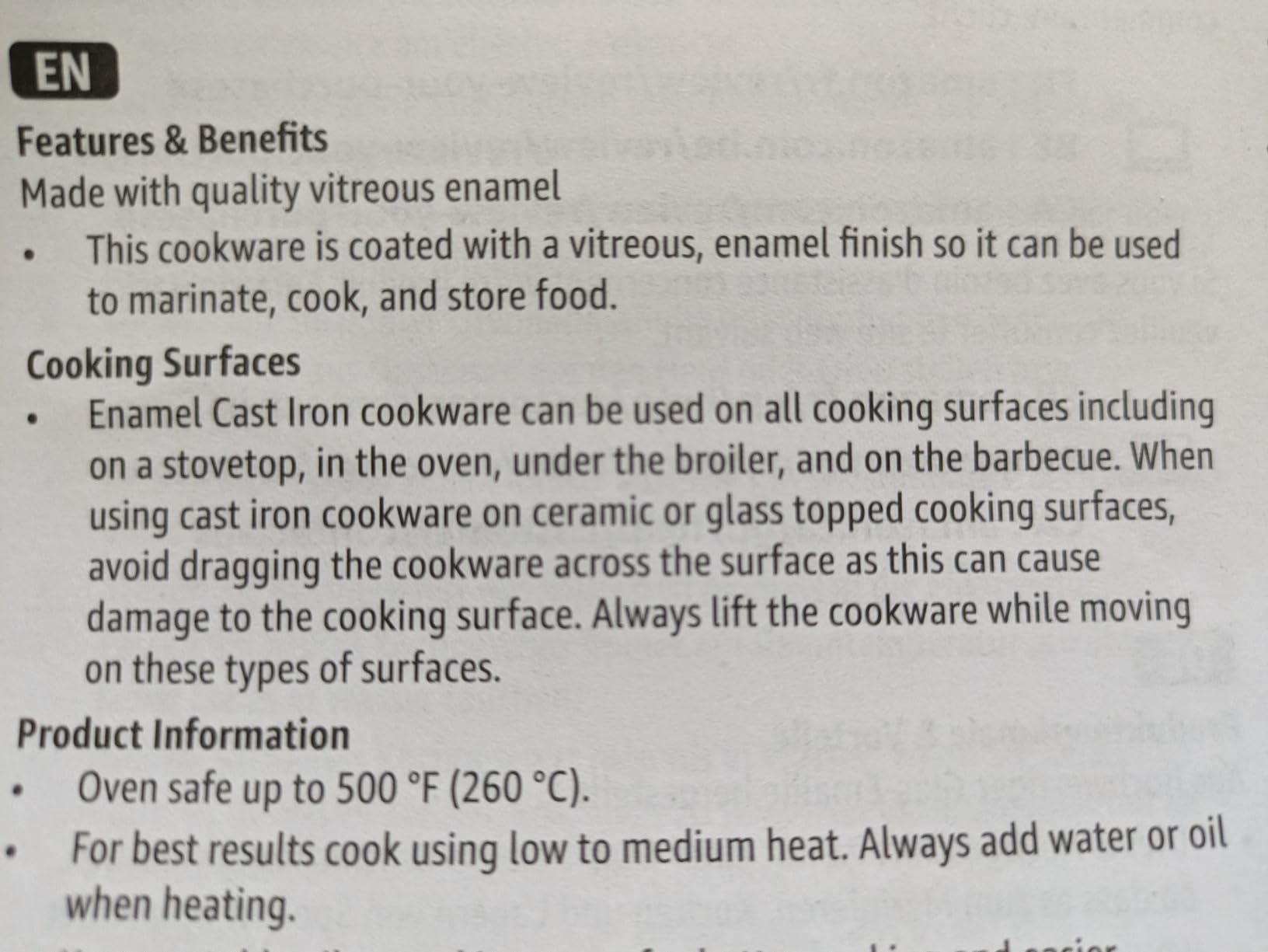 Amazon Basics Enameled Cast Iron Dutch Oven Pot with Lid, Round, Dual Handles, Heavy-Duty, Oven Safe for Stews, Roasting, Baking, 4.3-Quart, White customer photo 1