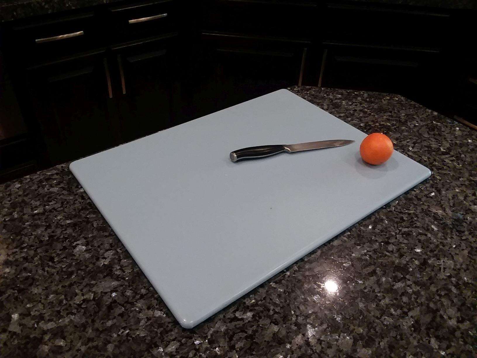 Commercial Grade 20x15 Black Cutting Board, X-Large 1/2