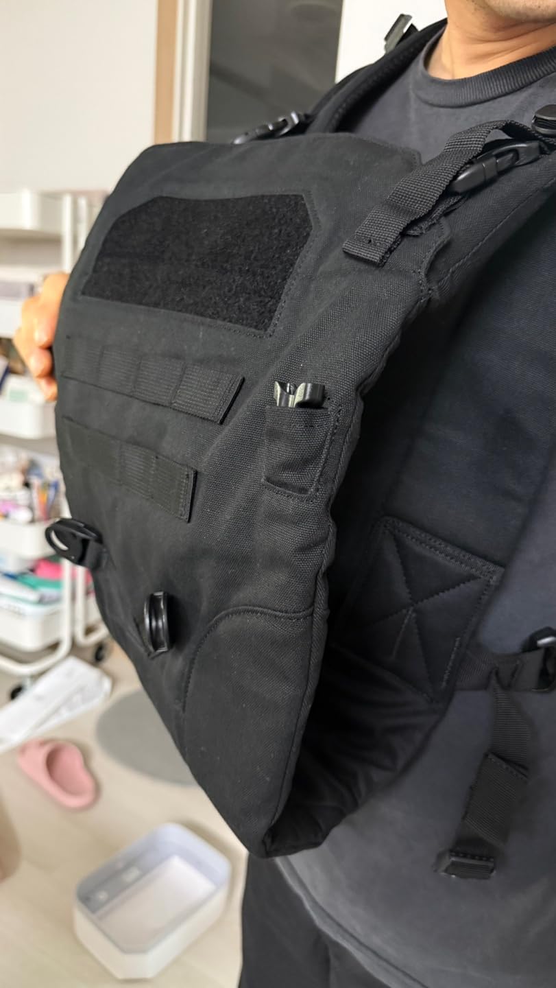 Tactical Baby Gear Tactical Baby Carrier for Dads - Black Camo customer photo 2