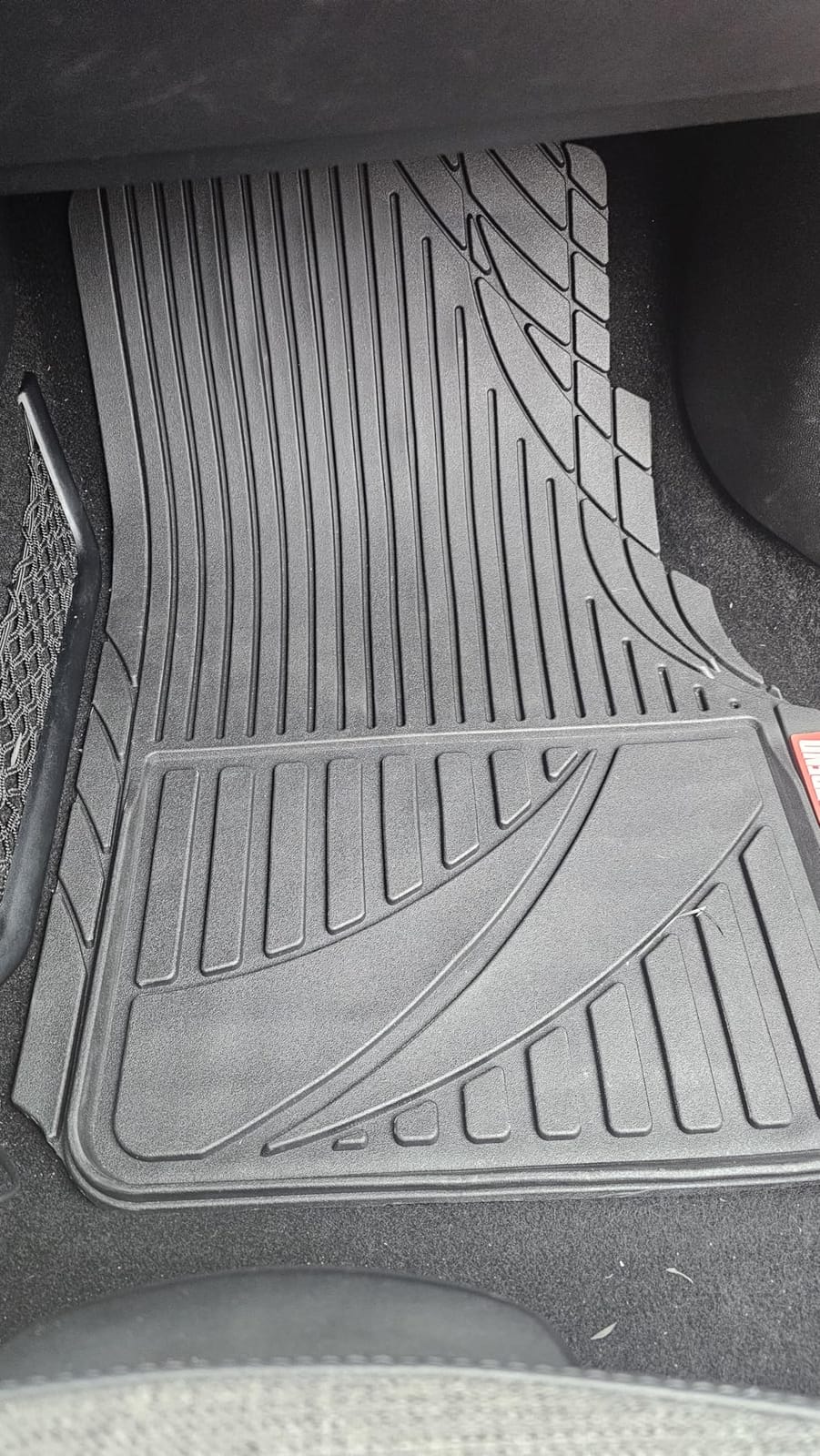 Motor Trend FlexTough™ Advanced Black Rubber Car Floor Mats – Heavy Duty Trim to Fit All Weather Floor Mats for Cars Truck SUV - Automotive Car Interior Floor Liner Protection - Universal Fit customer photo 2